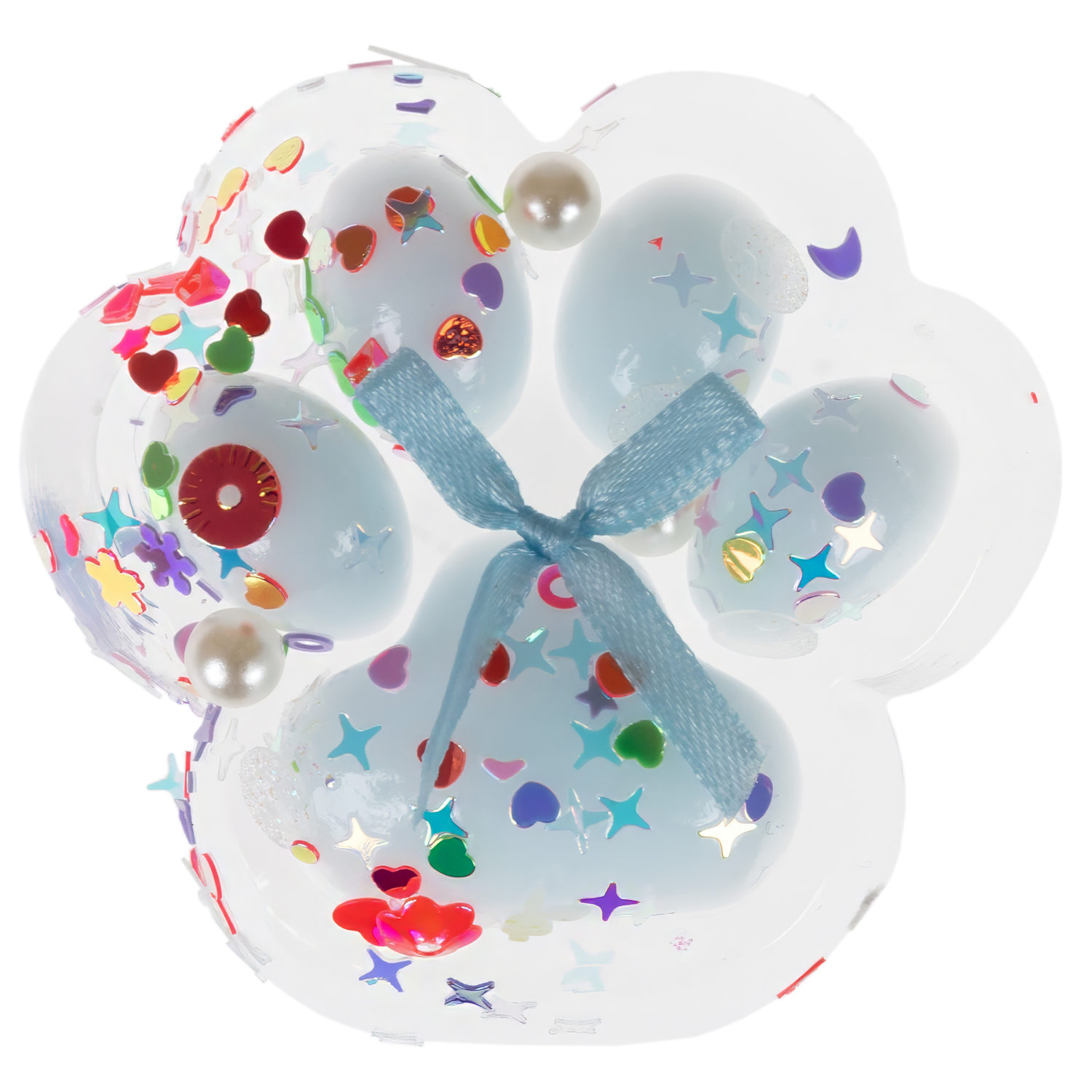 Таба лапа прозрачная 1TOY Крутой замес, 6,5х3 см, в ассортименте