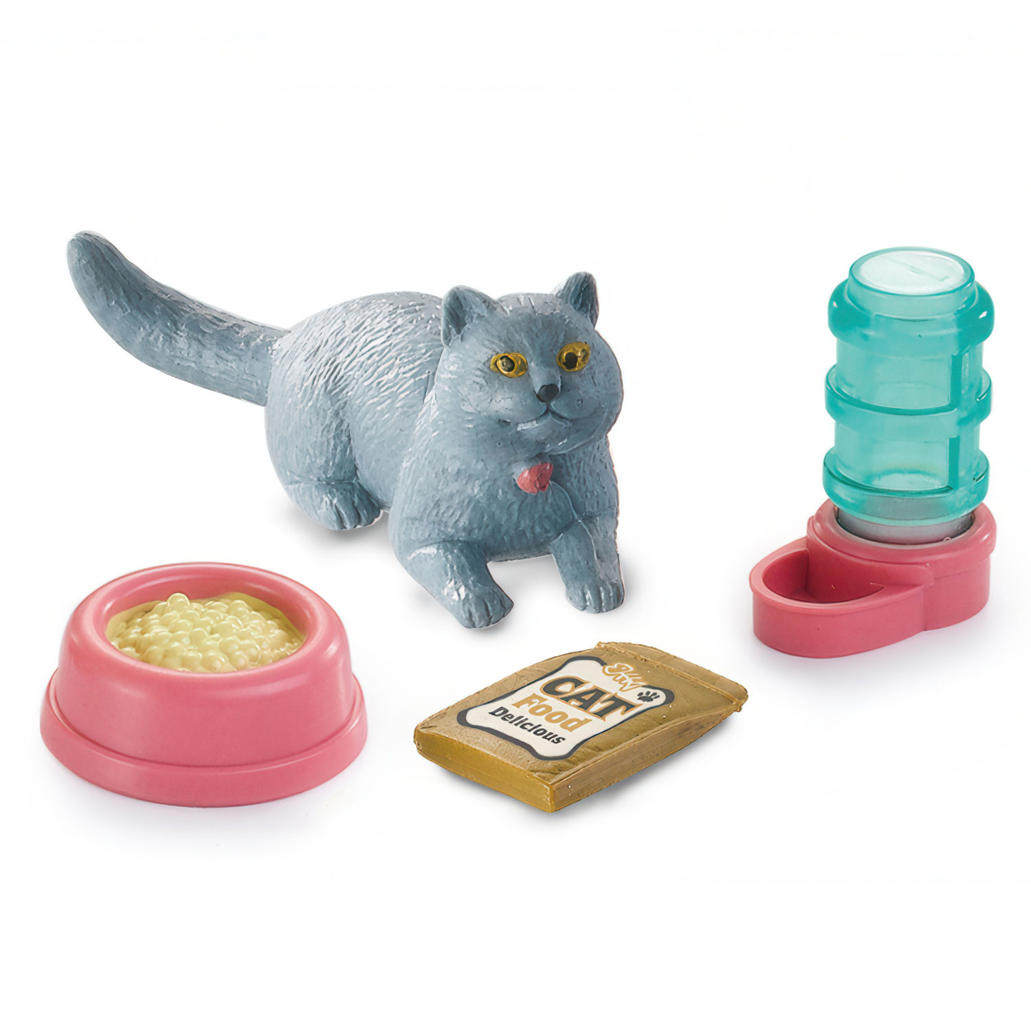 1TOY игровой набор Кошечка с аксессуарами, в коробке, 6 видов в ассортименте