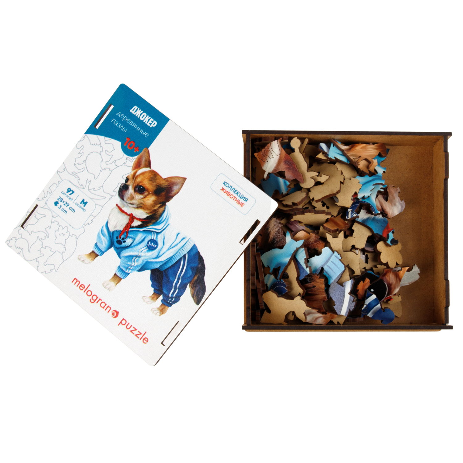 Пазлы Collection Animals Джокер, 97 деталей