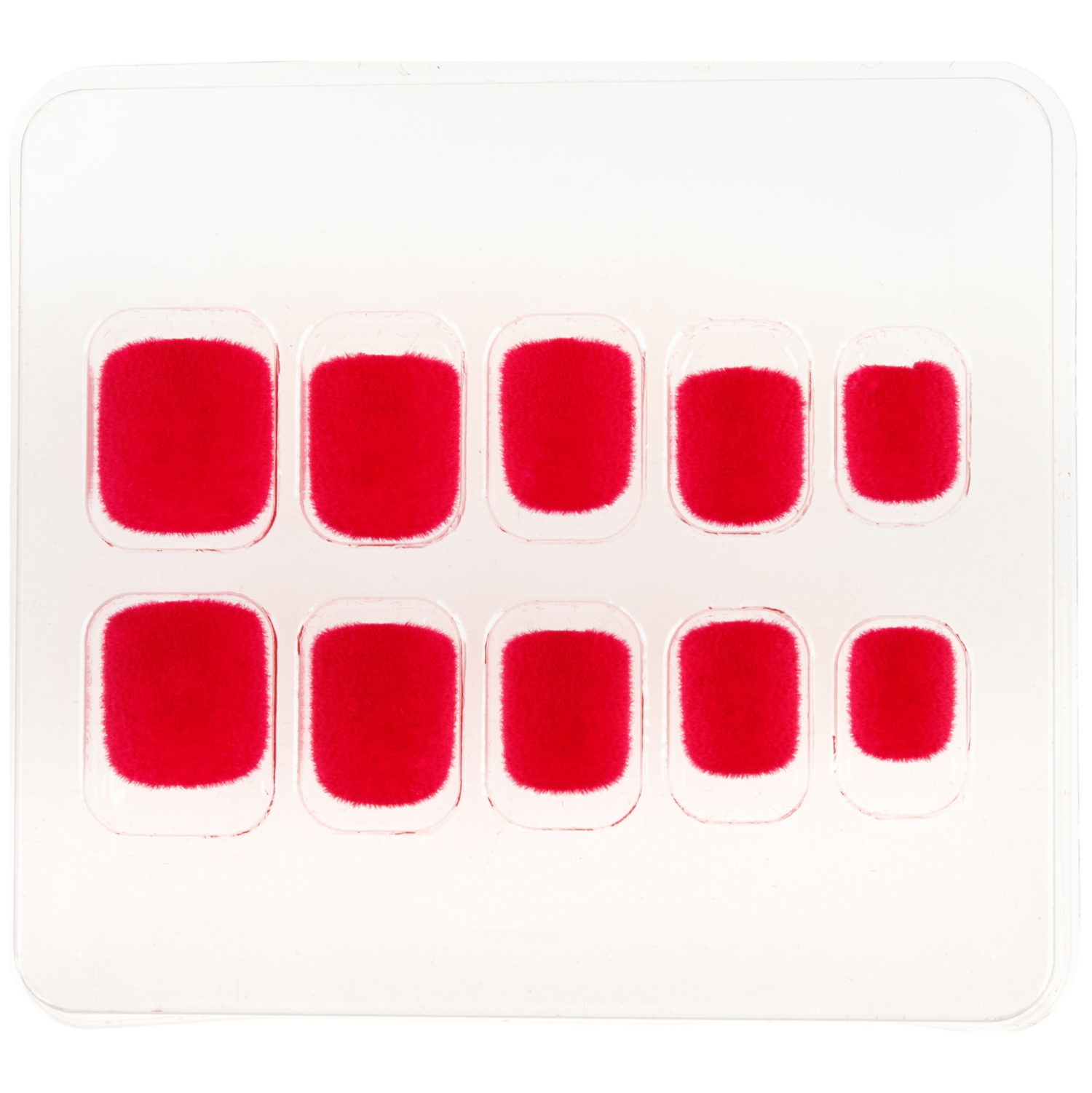 Накладные ногти на клеевой основе Lukky Нэйл-Арт наб. #32 Velvet Fuchsia, набор 10 шт., 3-10 лет