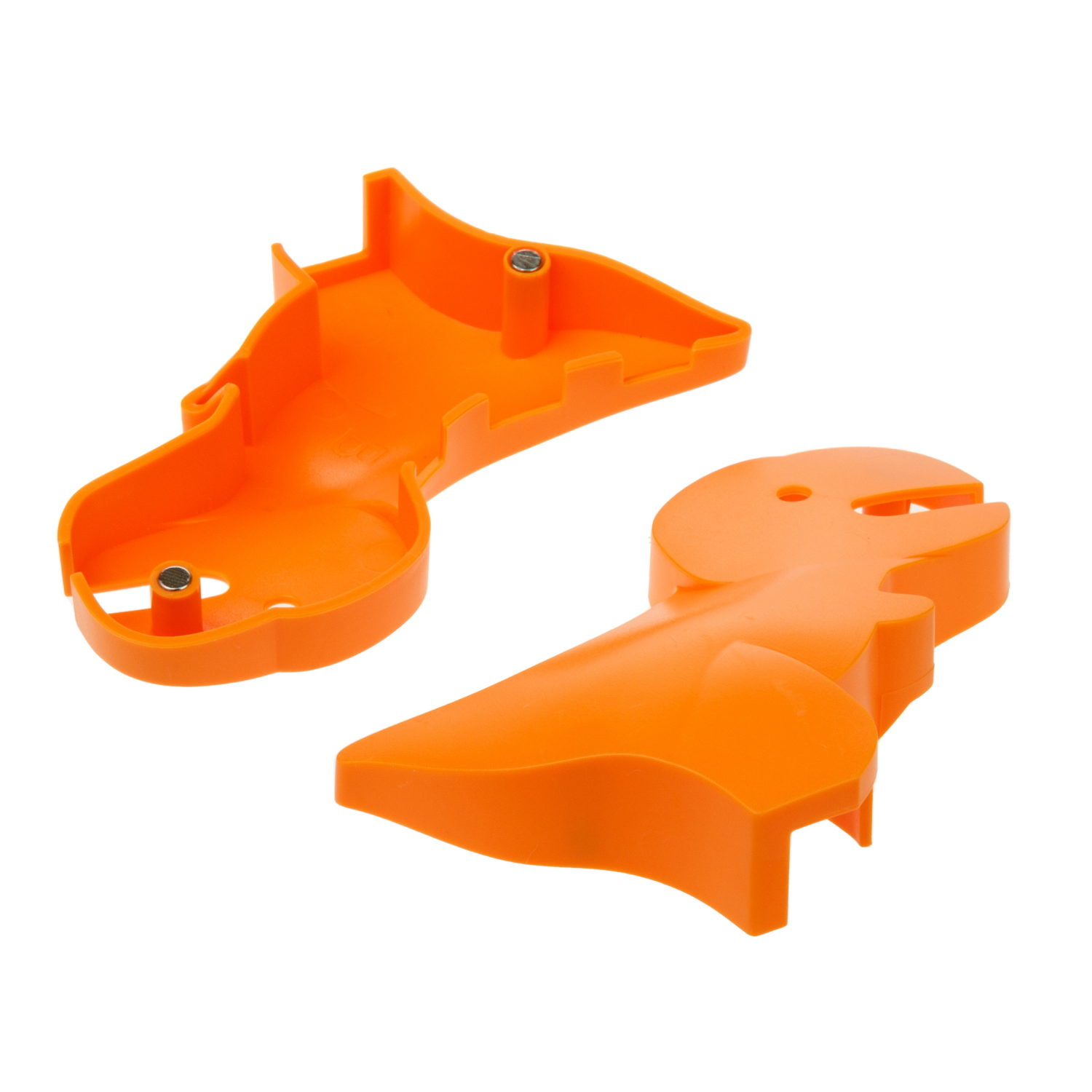 Игрушка динозавр 1TOY 3Dino Magnetic Тираннозавр, сборный, с магнитом, для развития моторики и сил рук, цвет оранжевый