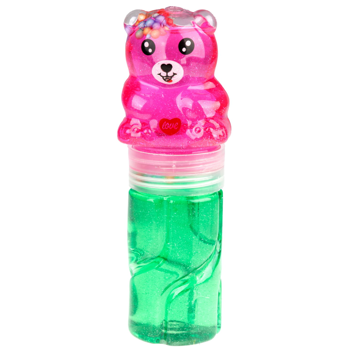 Слайм в банке 1TOY Мармеладный мишка, в ассортименте
