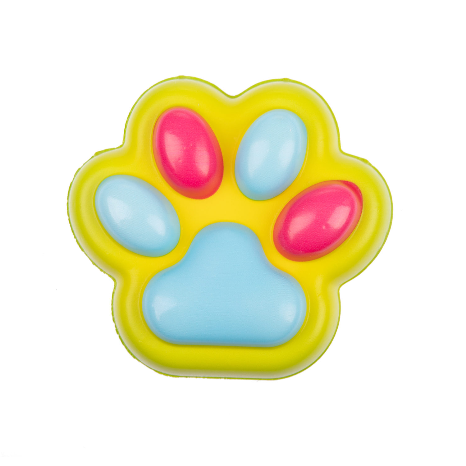 1toy Жмяка лапка-антистресс 6 шт. в ассорт. 8*8*3 см