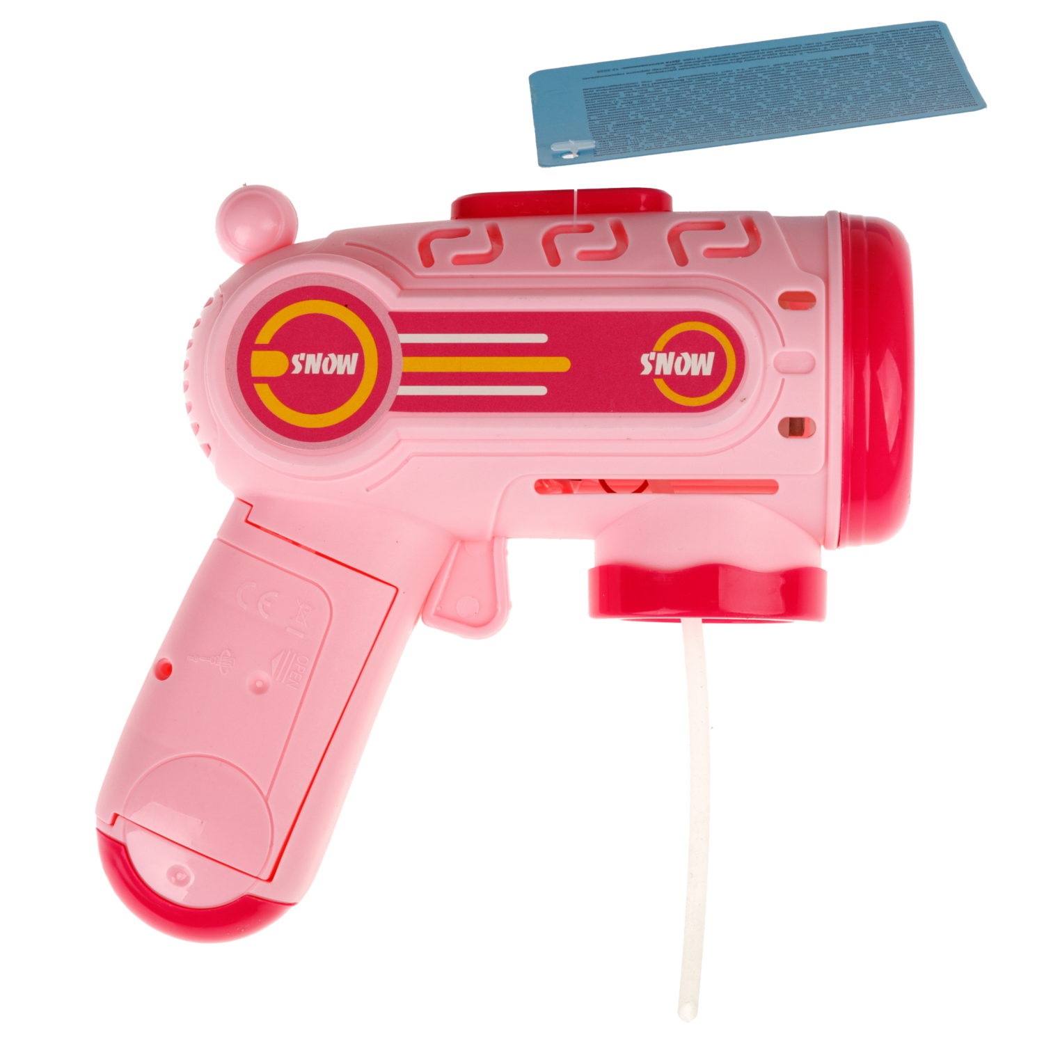Генератор мыльных пузырей 1TOY Мы-шарики! Бластер, со светом, 56 мл