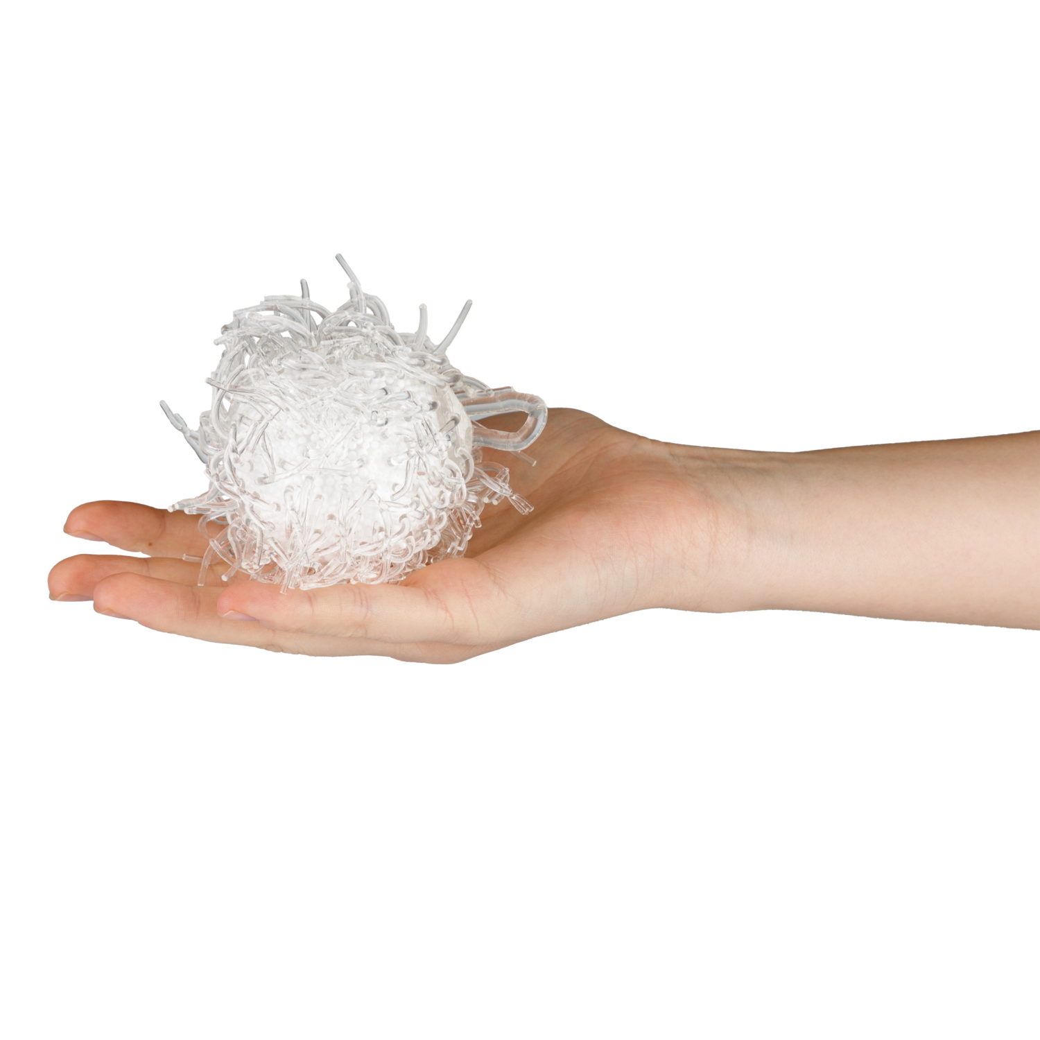 1toy Жмяка, шар с мелкими шариками, 8 см, 3 вида в ассортименте