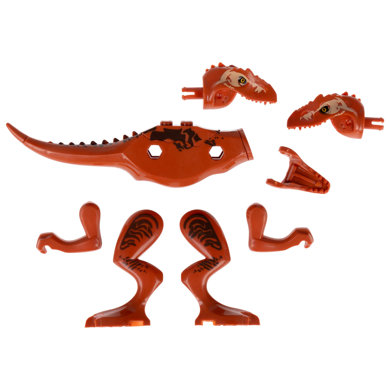 Конструктор 3д Blockformers 1TOY Парк динозавров, детский, 1 шт.