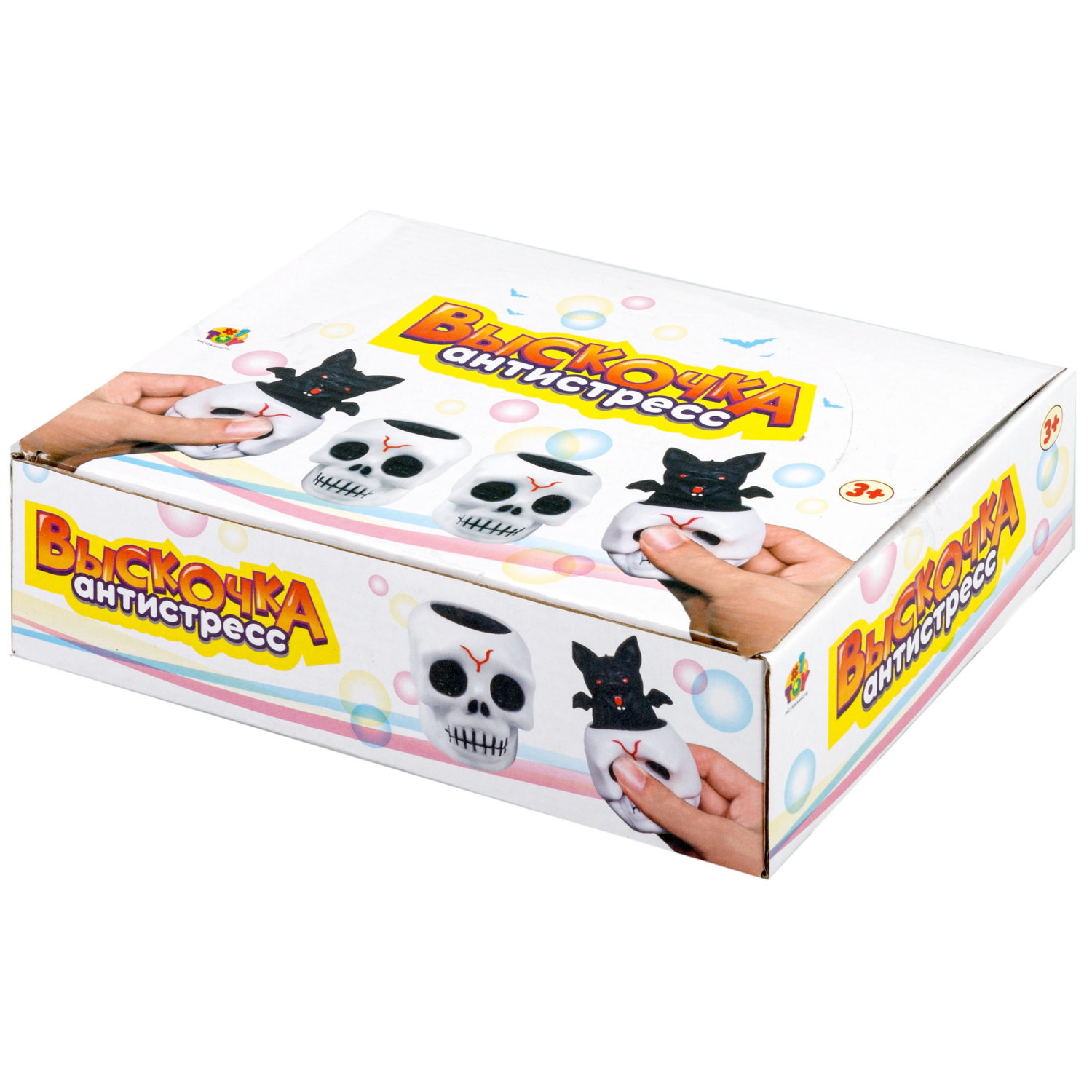 Игрушка-антистресс 1TOY Крутой замес Летучая мышь