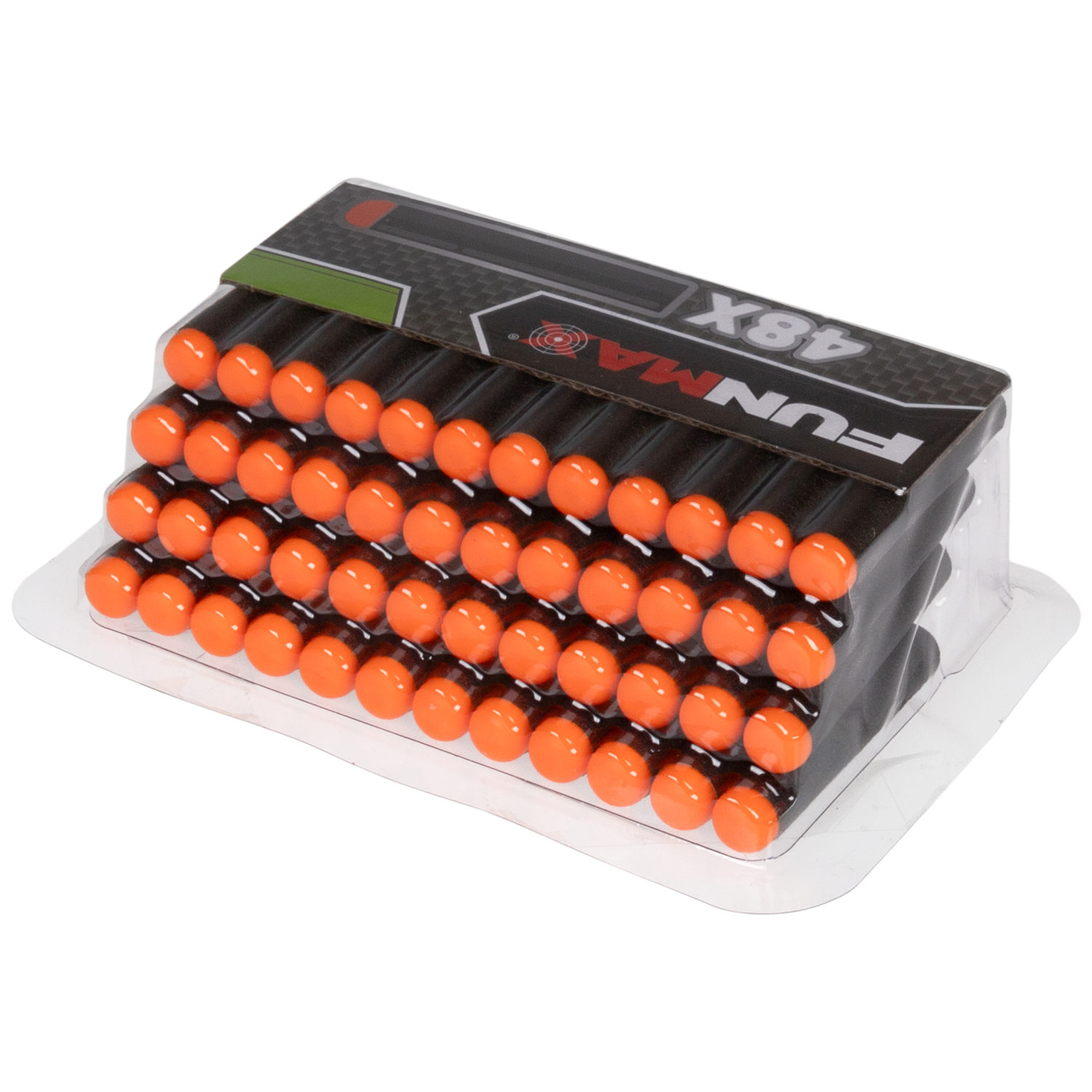 1TOY Funmax "A73" бластер электрический, барабан на 30 выстрелов, в комплекте 48 EVA снарядов