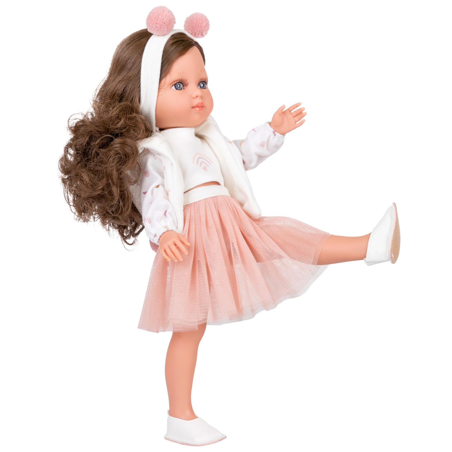 Кукла Arias ELEGANCE Carlota casual, виниловая, Испания, 36 см