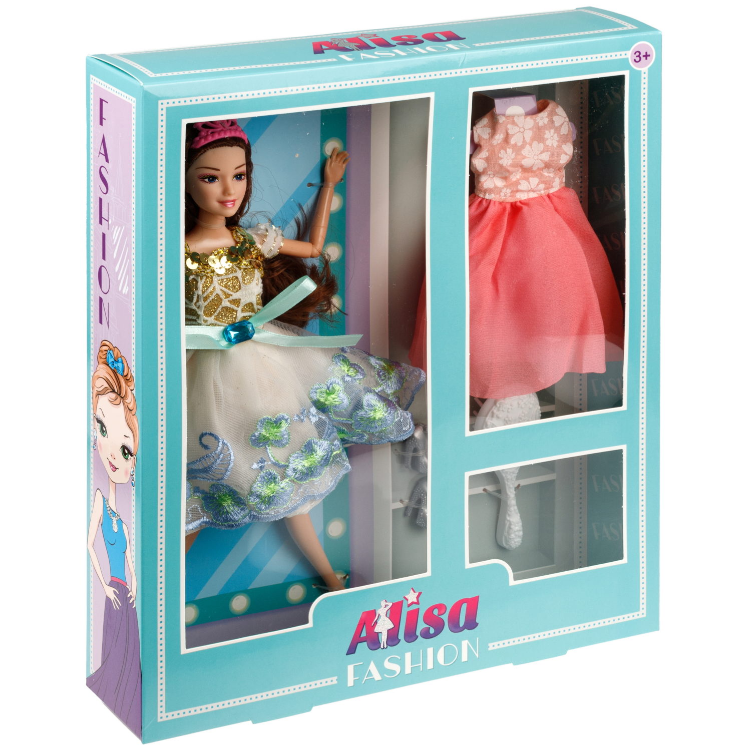 Кукла Alisa Fashion в пышном платье, с аксессурами, 29 см