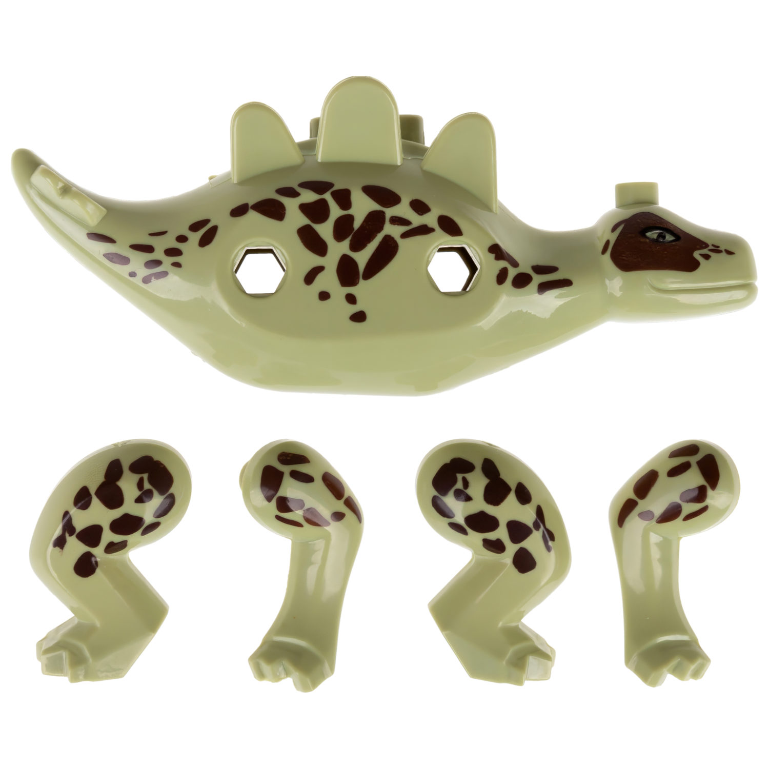 Конструктор 3д Blockformers 1TOY Парк динозавров, детский, 1 шт.