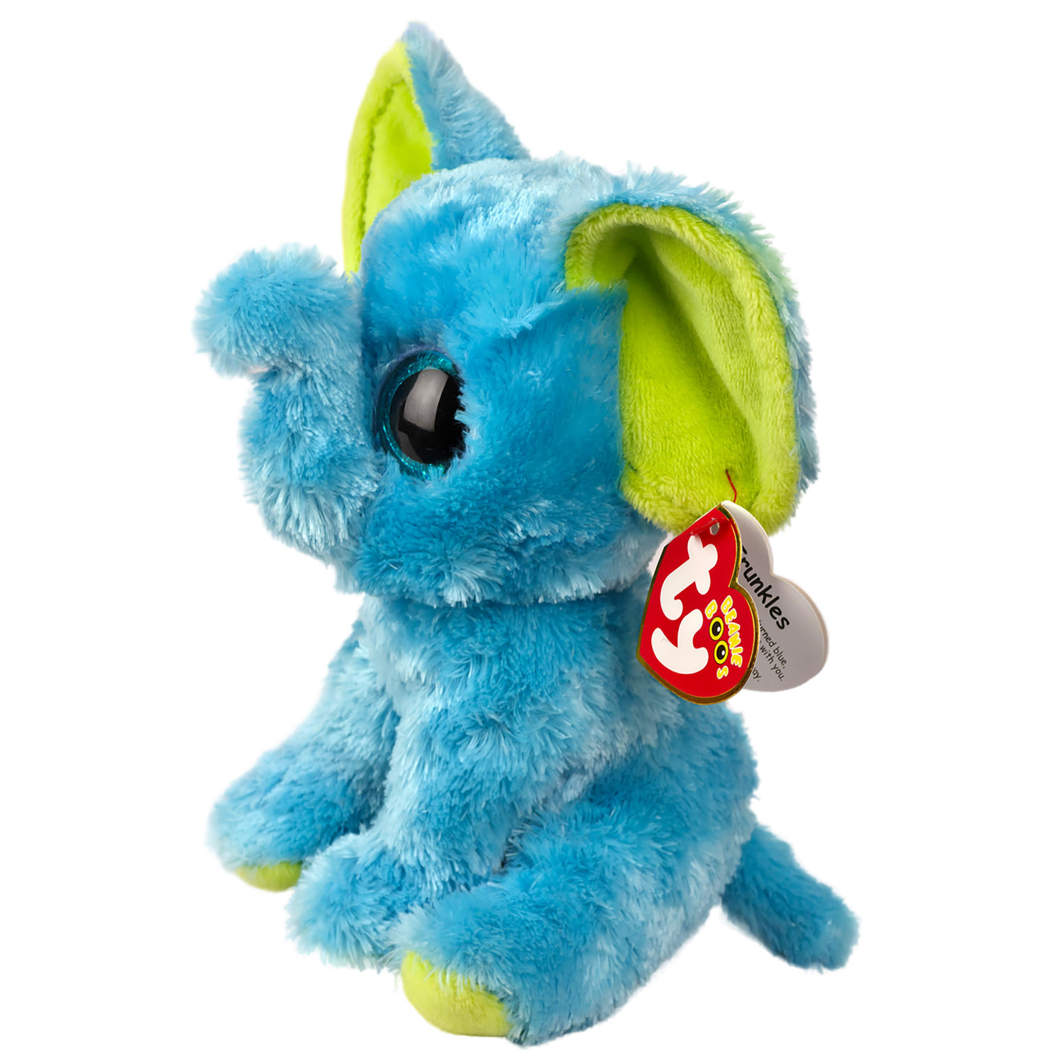 Мягкая игрушка TY Beanie Boo's синий слон Trunkles, 15 см
