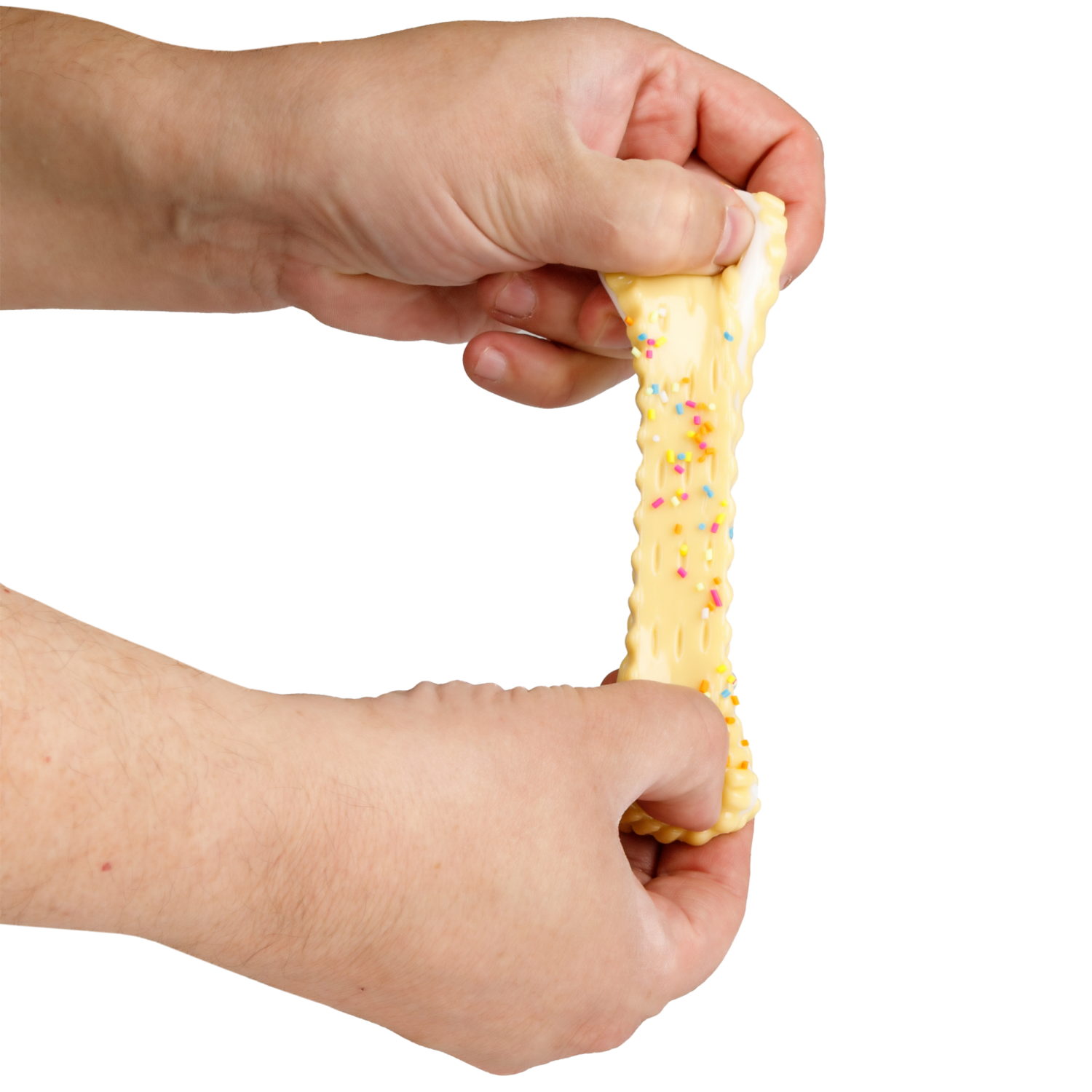 Антистресс-игрушка 1TOY Крутой замес Шоколадное печенье с белой прослойкой