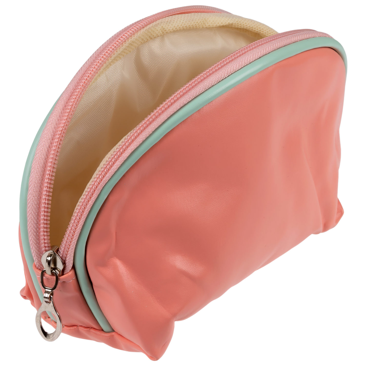 Набор из косметичек 2в1 Lukky Glam Dessert, прозрачная (24*15*8.5 см) и цветная с лого (19*11*8 см)