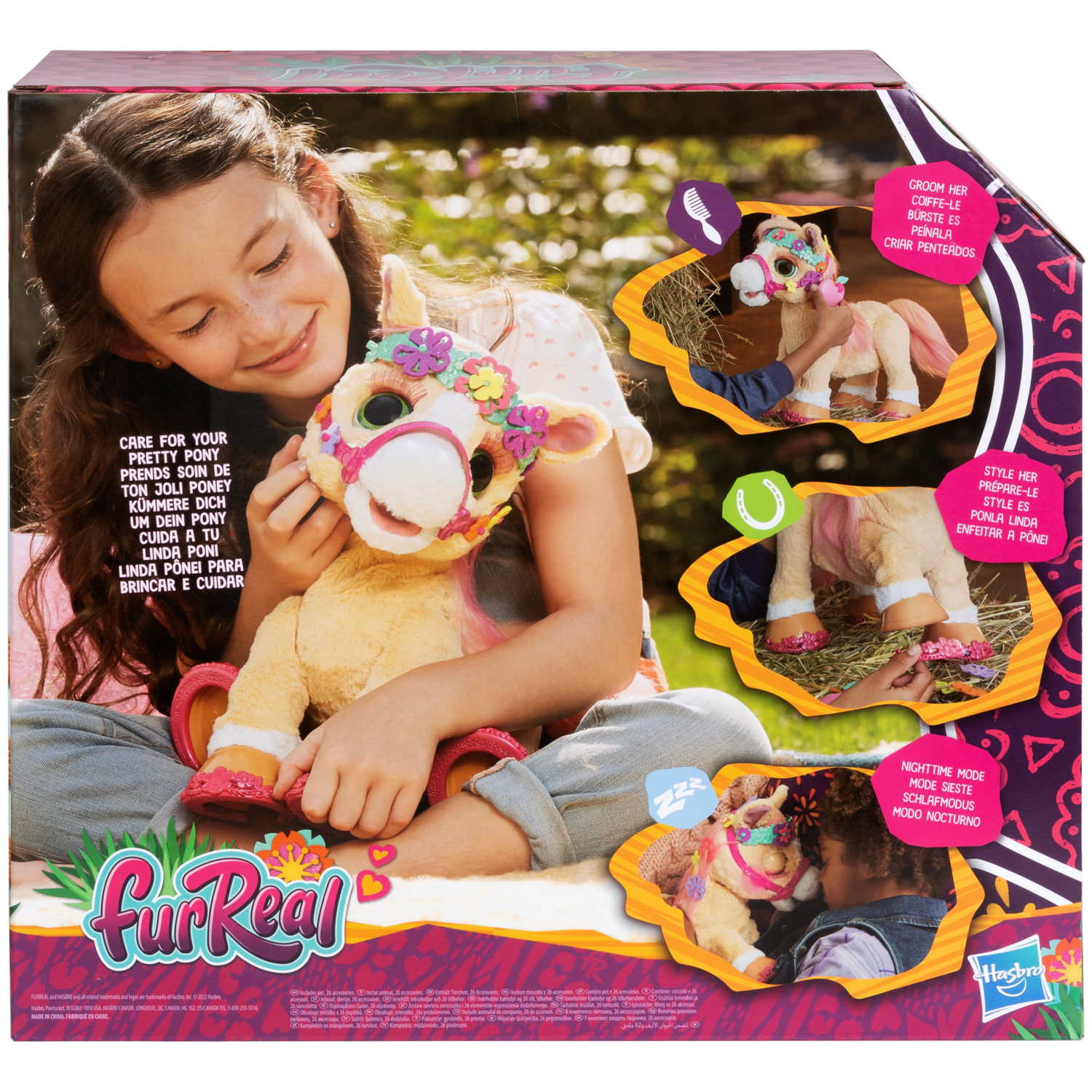 FRR Интерактивный питомец Стильная Пони Циннамон F4395