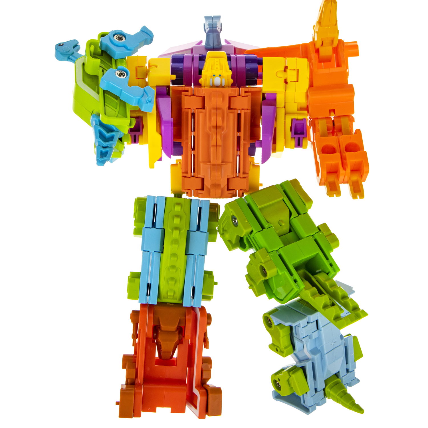 Трансботы 1TOY Цифрозавр, цифры-трансформеры, динозавр, 2 Дуозауролоф