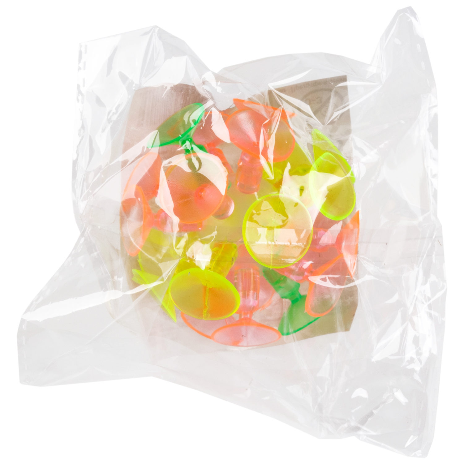 1toy мячик с присосками 4,5 см