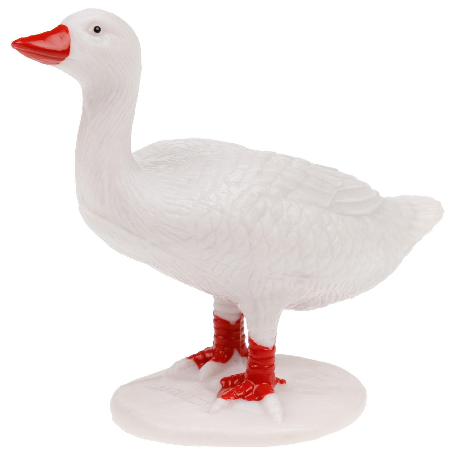 Фигурки животных 1TOY "В мире животных", игровой набор ферма: петух, курица, гуси, индейка, 5 шт.,  4-8 см