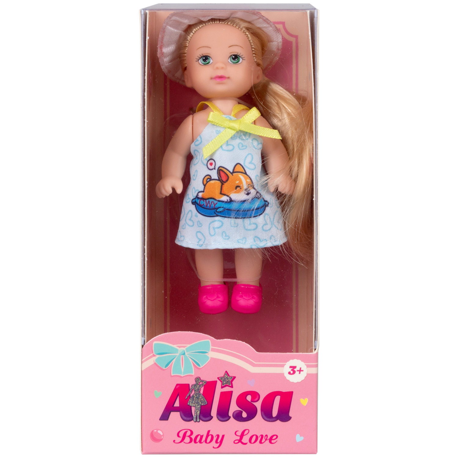 Кукла 1TOY BABY LOVE, летней одежде, 12 см