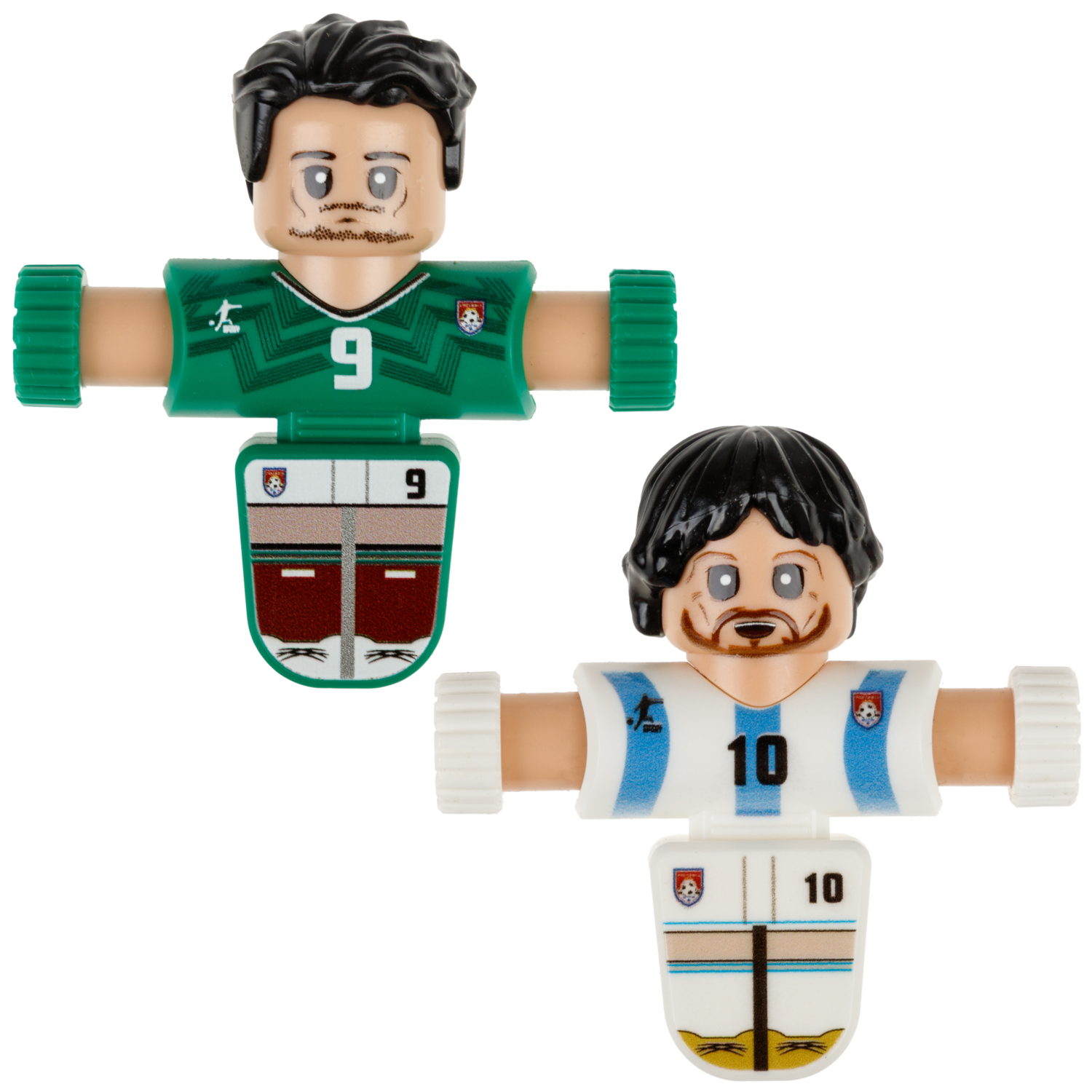 Фиджетбол 1TOY Легенды футбола Аргенитина - Мексика, 2 футболиста
