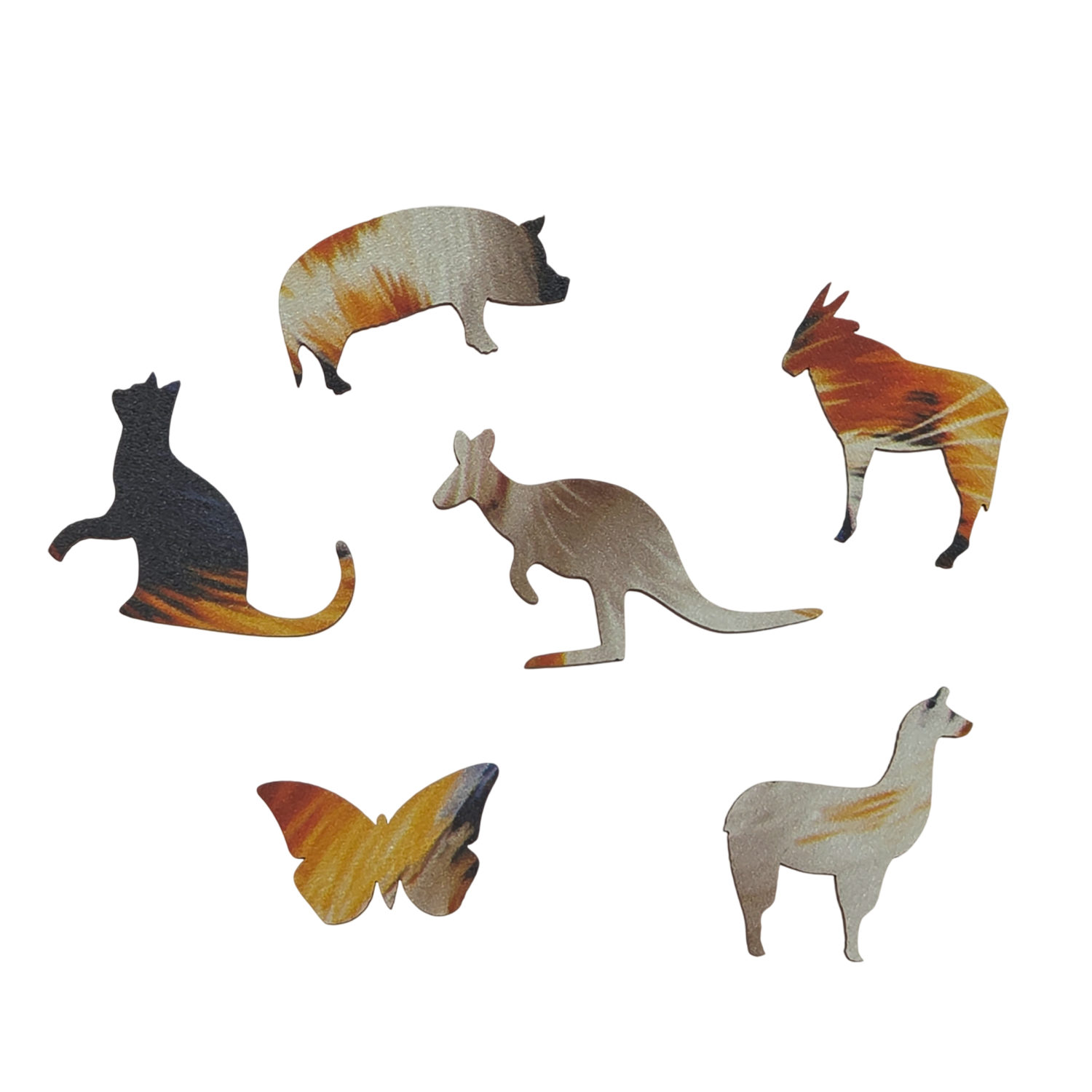 Деревянные пазлы Collection Animals Лилу, 55 деталей