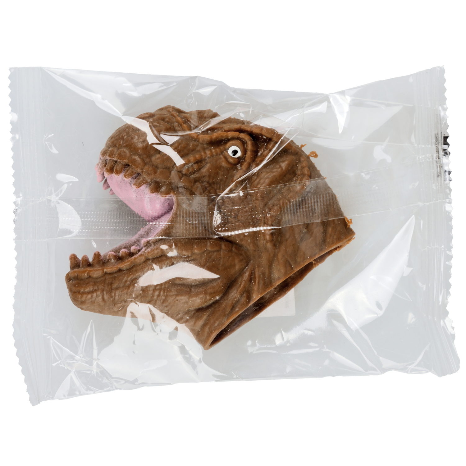 1toy "Зверуки" мини динозавр на руку, 4 вида, 16 шт в д/б