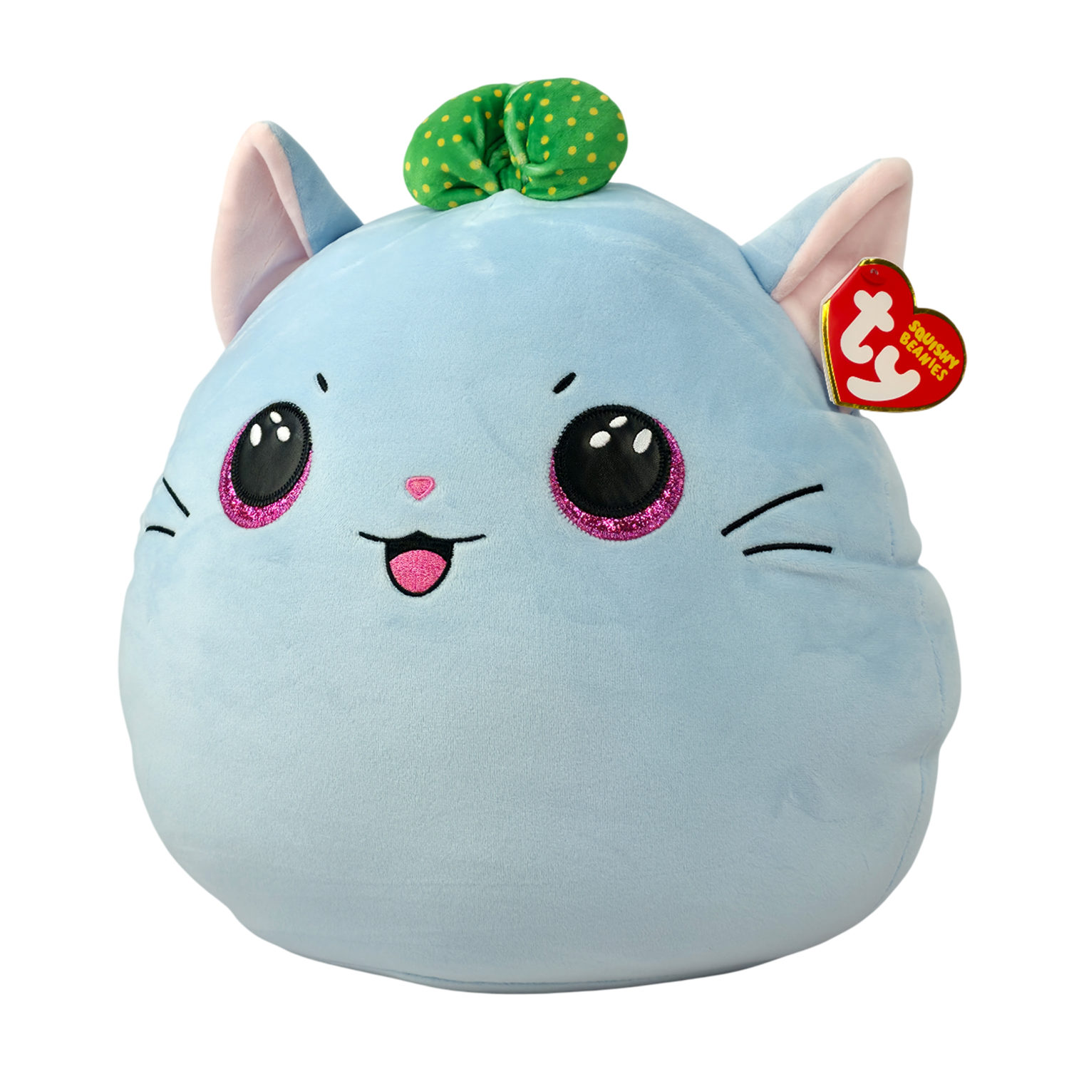 Мягкая игрушка TY Squish-A-Boos Кошечка Kirra, 35 см