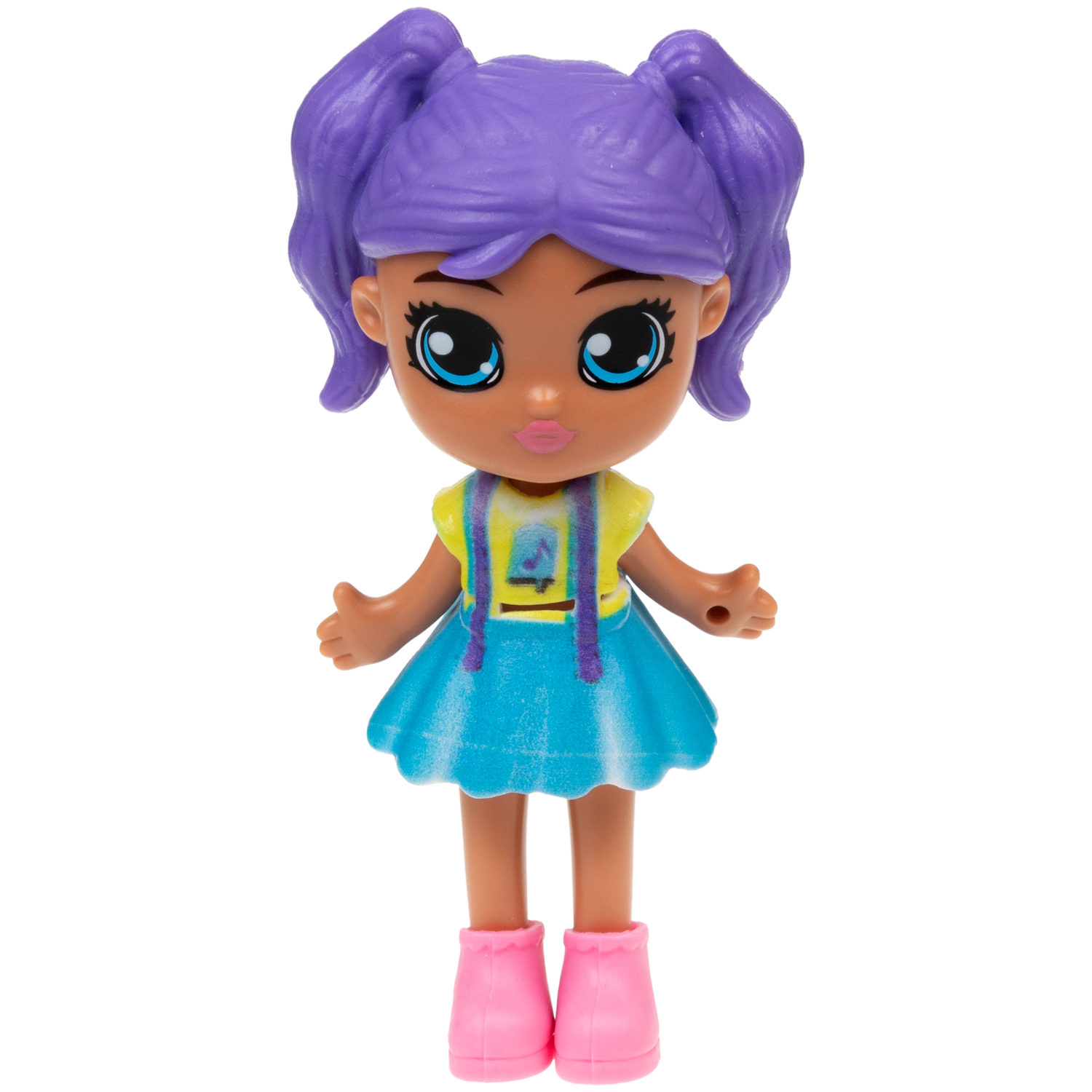 Кукла для девочки и аксессуары 1TOY LUCKY BOX Party girl, детская, маленькая, с музыкальными инструментами