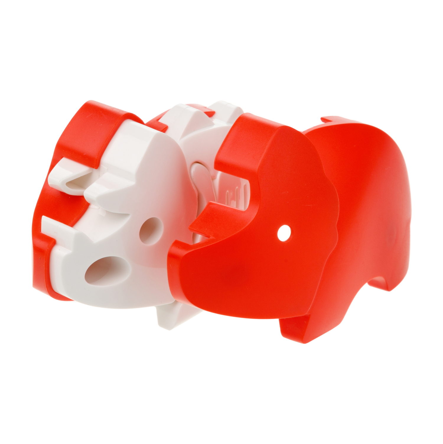 Игрушка динозавр 1TOY 3Dino Magnetic Трицератопс, сборный, с магнитом, для развития моторики и сил рук, цвет в ассортименте