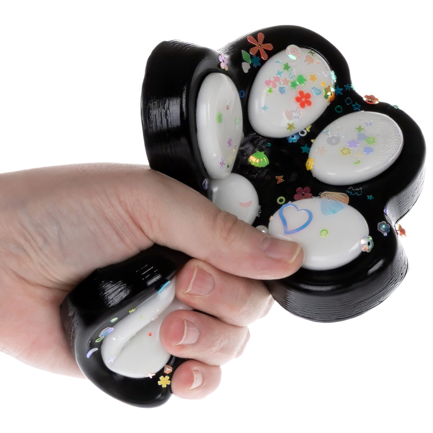 Таба лапа цветная 1TOY Крутой замес, большая, 14х3,5 см