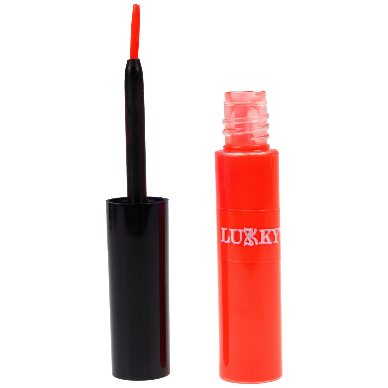 Lukky Fruity Neon,неоновая подводка д.глаз,оранж.неон,5мл,блистер
