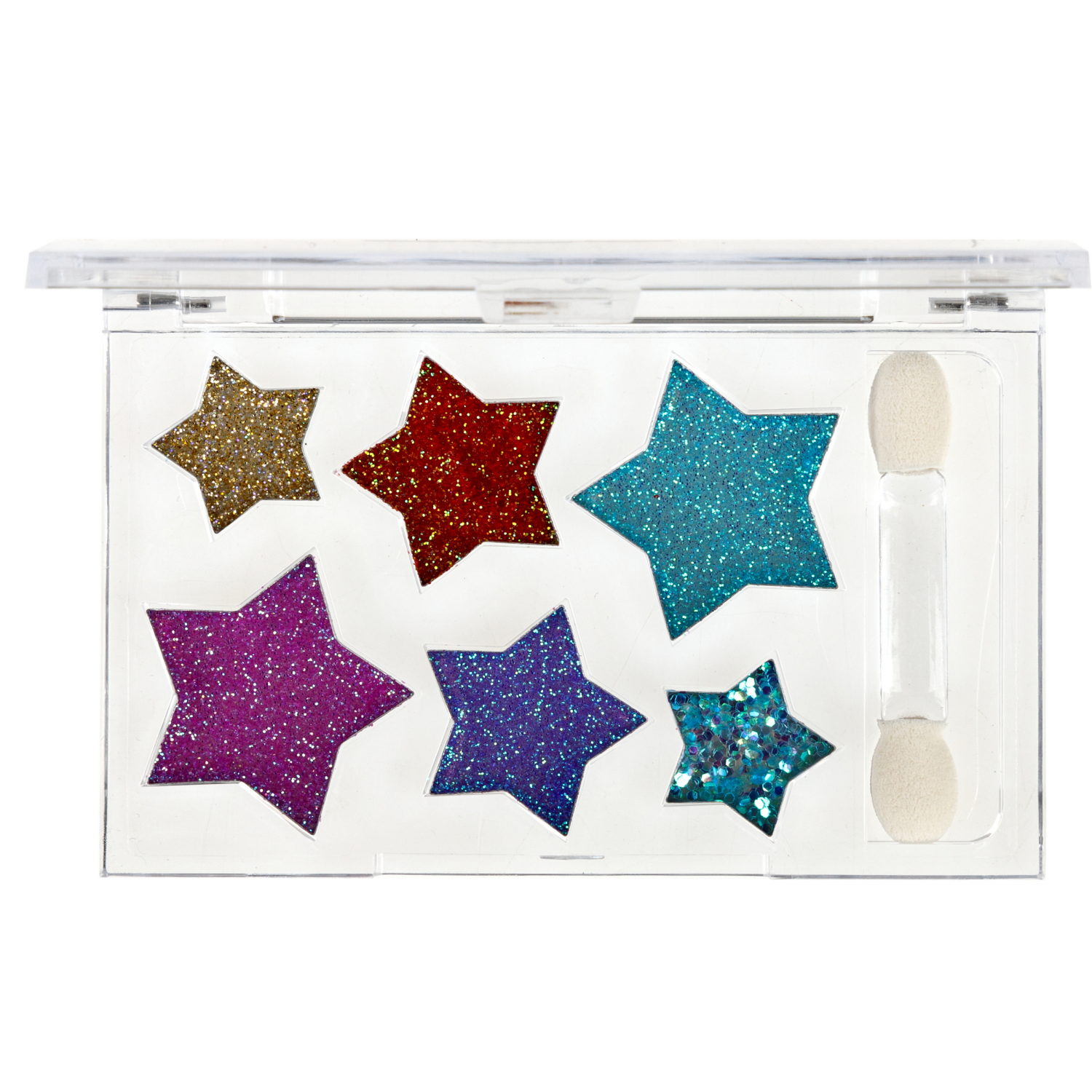 Палетка крем-теней для век детских Lukky Angel, «Звездочки», 6 цветов, 5,4 г