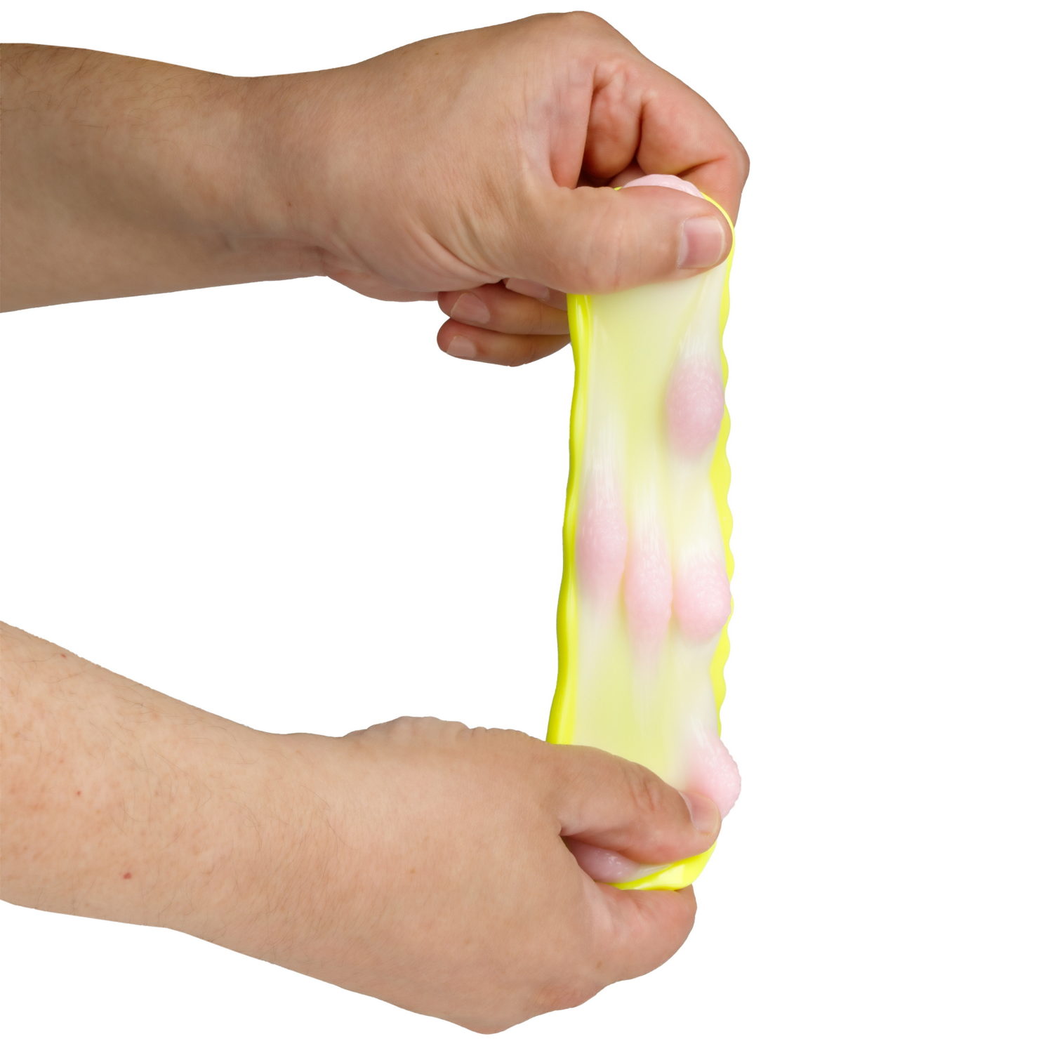 Антистресс-игрушка 1TOY Крутой замес Няшка-вкусняшка клубничное пирожное, 6х6х3 см