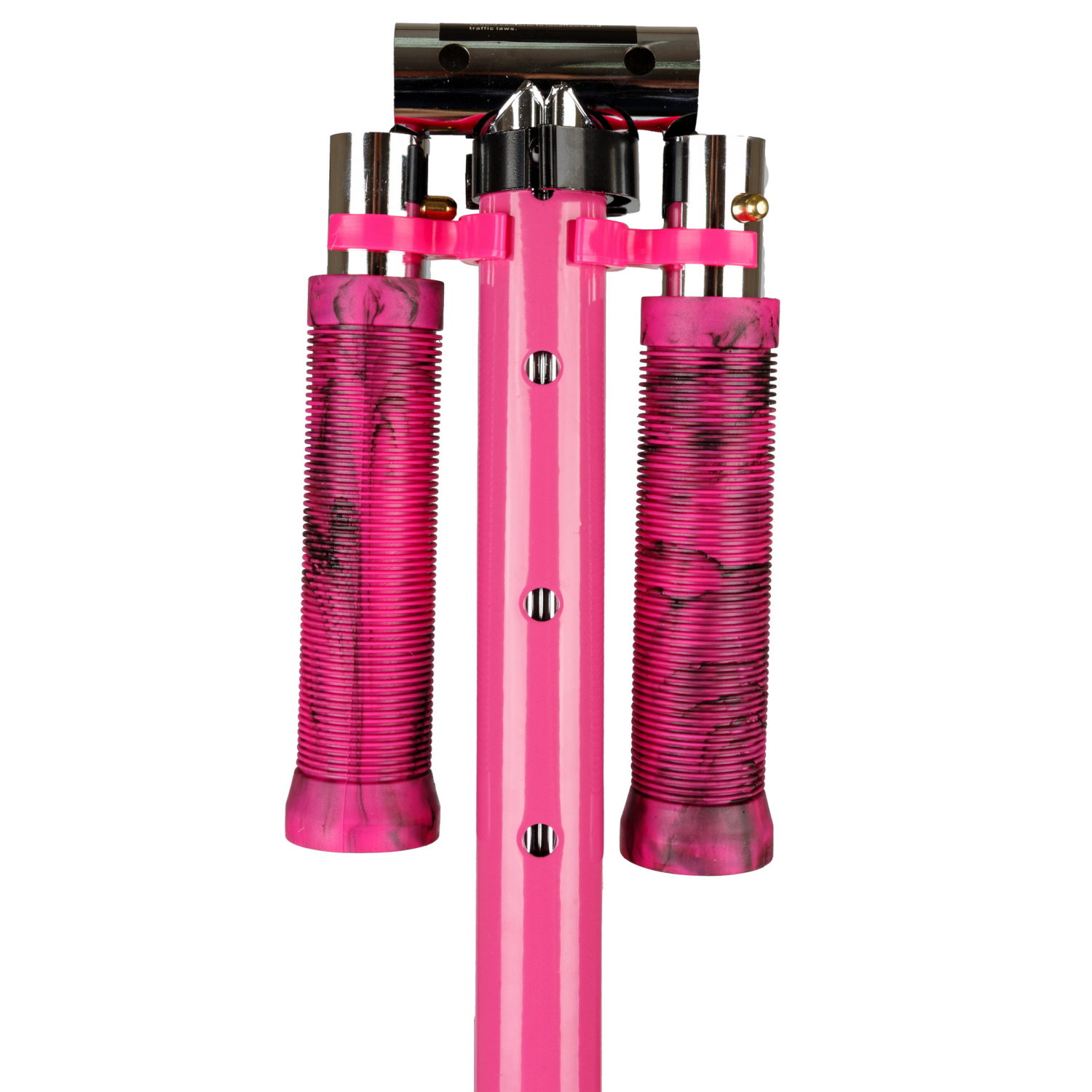 Самокат Navigator, 2-х кол. PU 2х145 мм, складной, TPR грипсы, , розовый металлик