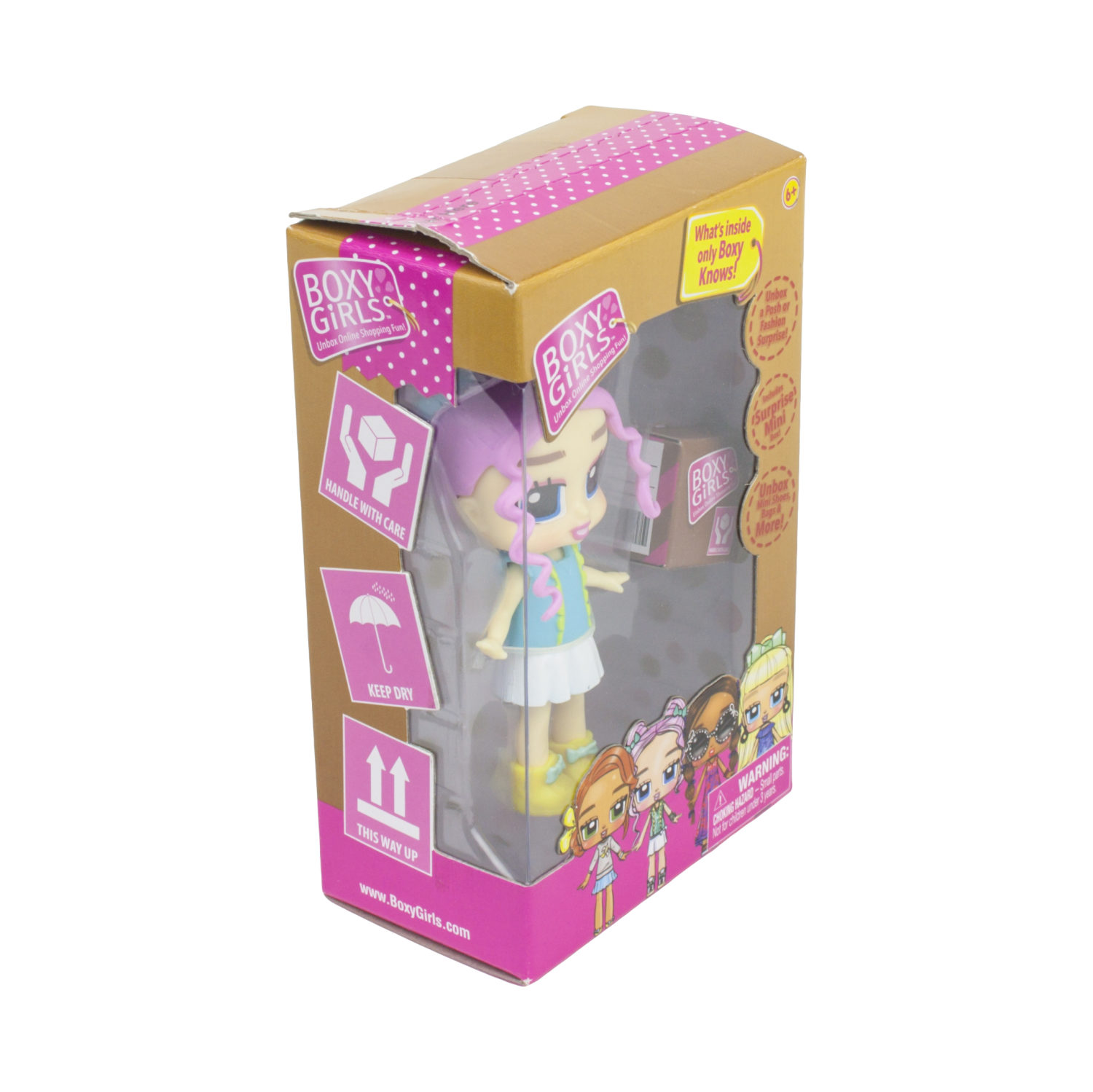 Кукла Boxy Girls MINI 8см с аксессуарами, 6 видов.