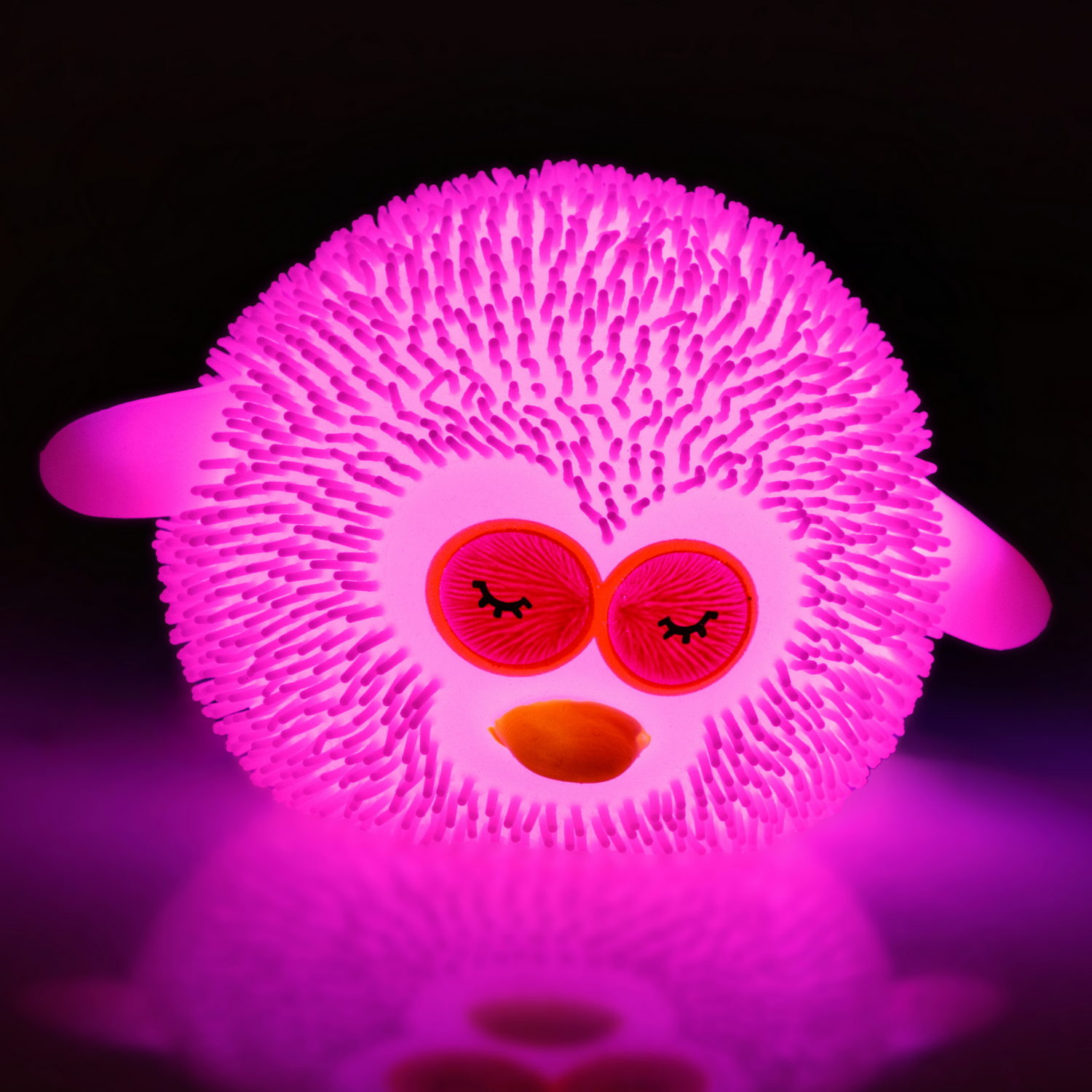 Игрушка-антистресс для рук 1toy Йо-Ёжики, "Животные" 13 см, со светом, 8 видов  в ассортименте