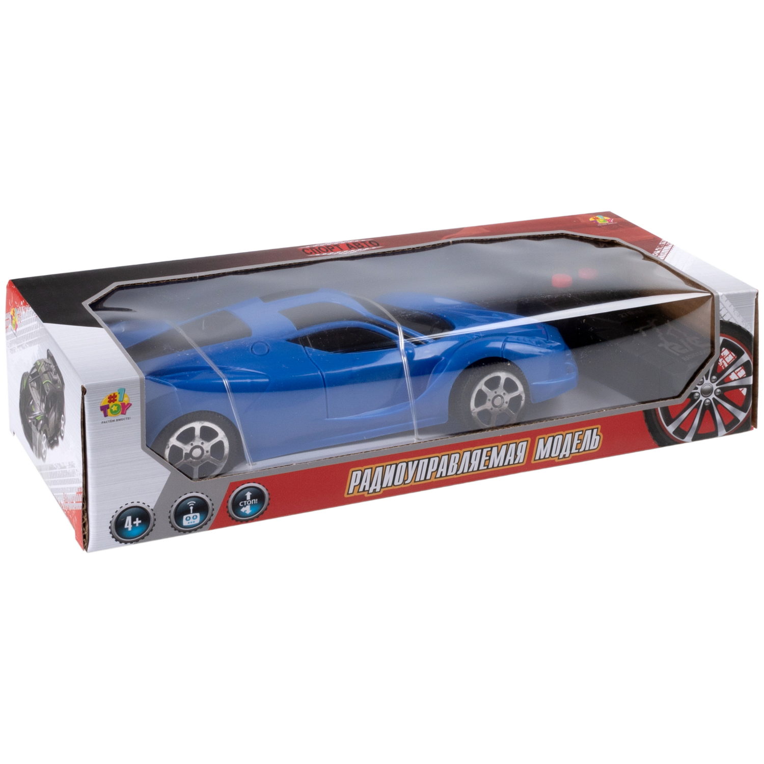 Машинка на пульте управления 1TOY Спортавто