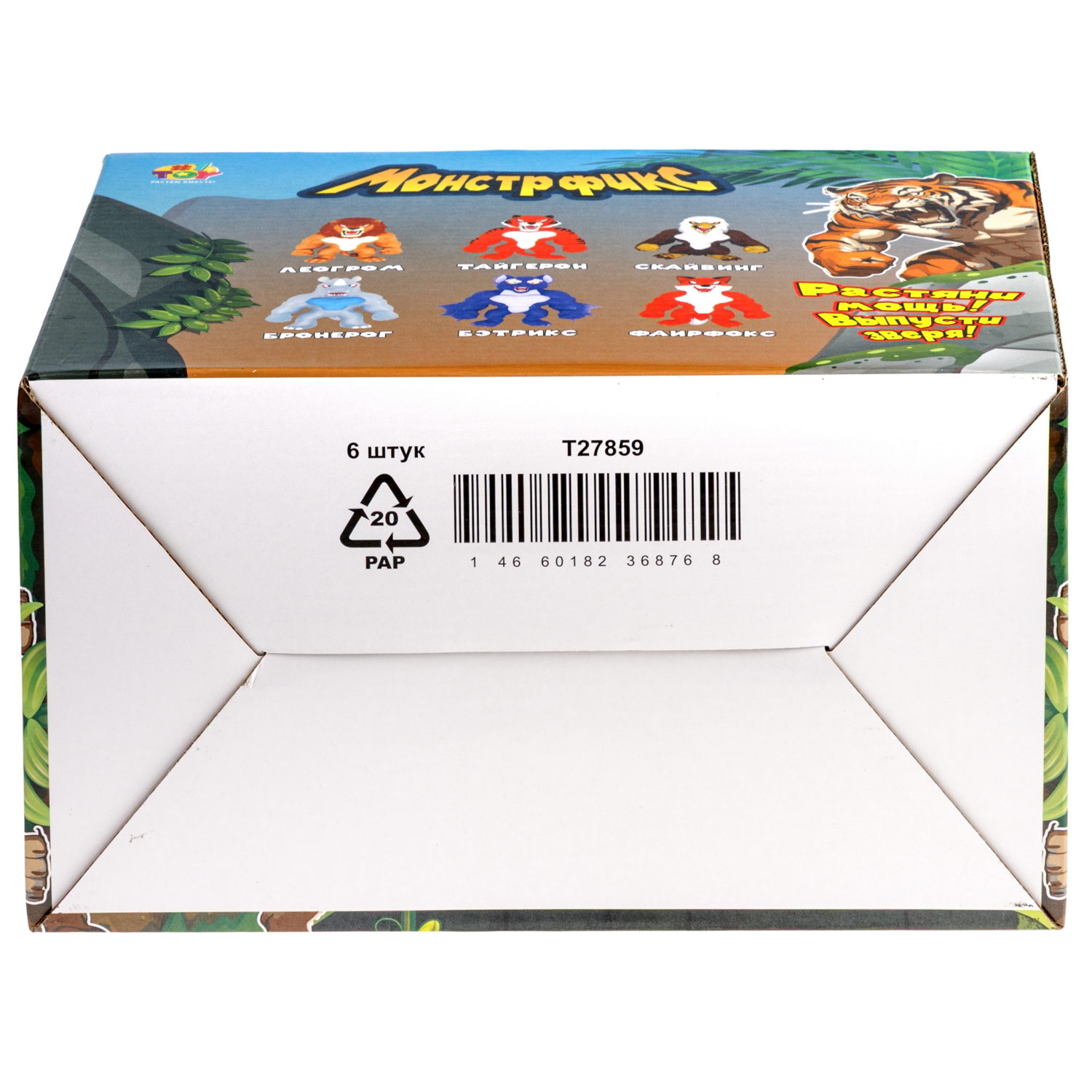 Тянущиеся фигурки 1TOY Монстр Фикс, 15 см, в ассортименте
