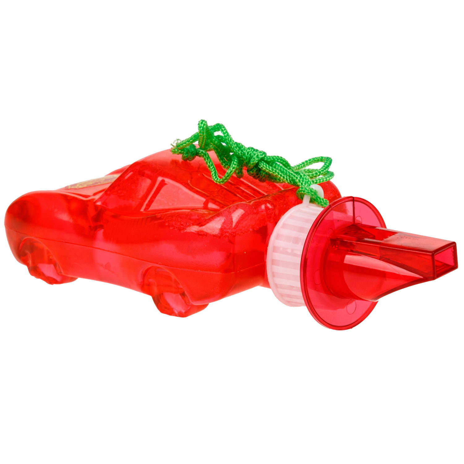 1TOY Мы-шарики! мыл. пузыр. в виде машинки, со свистком, 100 мл, 16 шт в д/б