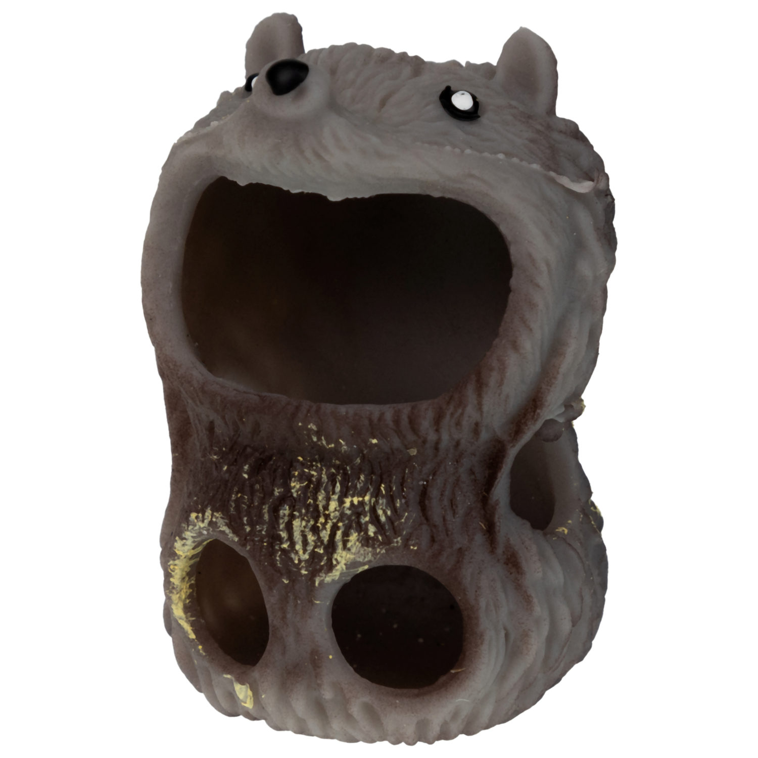 Игрушка антистресс для рук 1TOY Маскарад для зверят панда - ёжик, мягкая, резиновая, сквиш, жмякалка, мялка, брелок детский, для взрослого