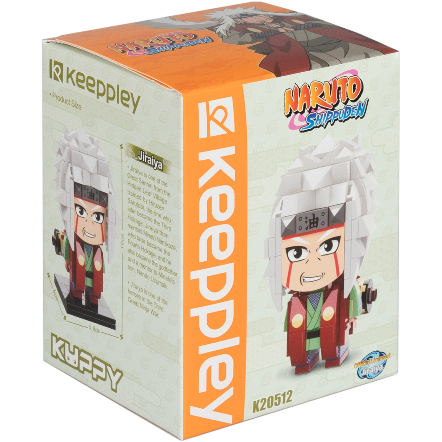 Naruto конструктор "Джирайя" для мальчиков и девочек, 318 деталей