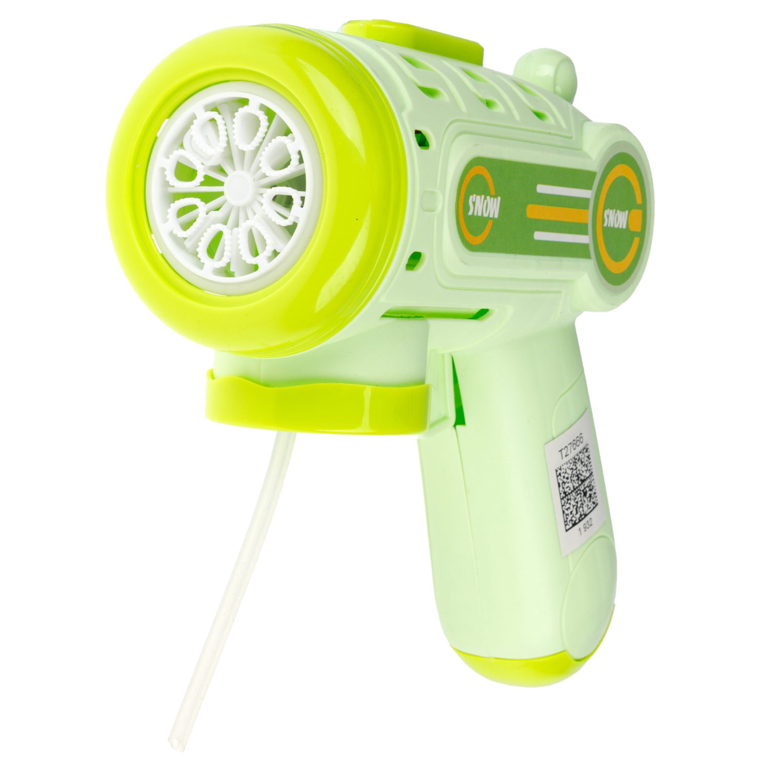 Генератор мыльных пузырей 1TOY Мы-шарики! Бластер, со светом, 56 мл