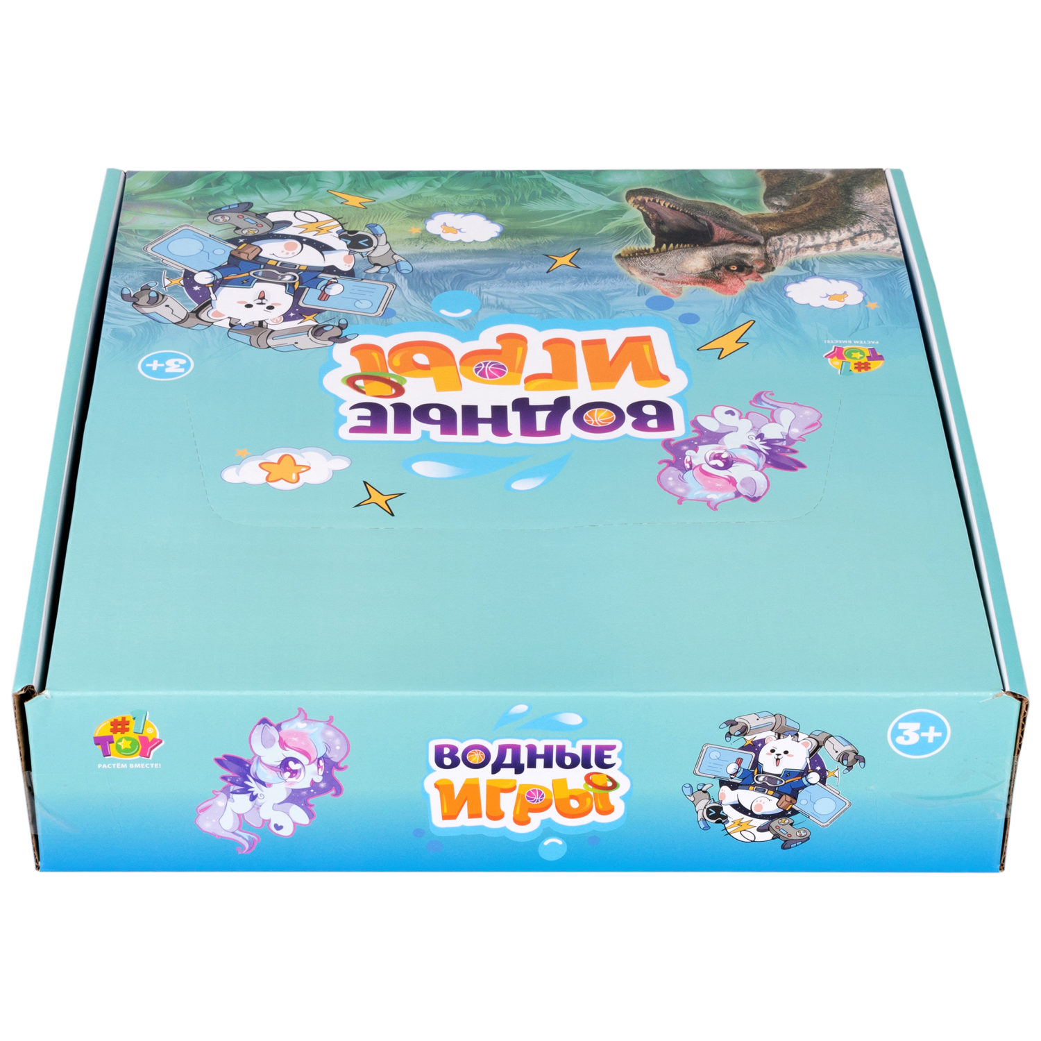 1TOY Игра с водой Забрось мячики Мишка аниме, 3 вида в ассортименте