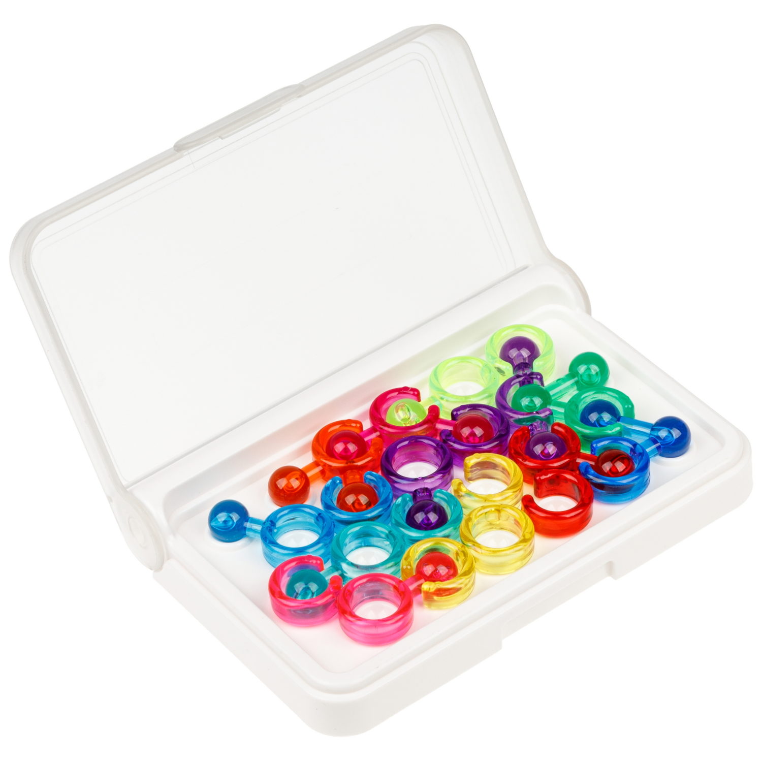 Настольная логическая игра 1TOY IQ ТРЕНИНГ «Смарт пазл Кольца»