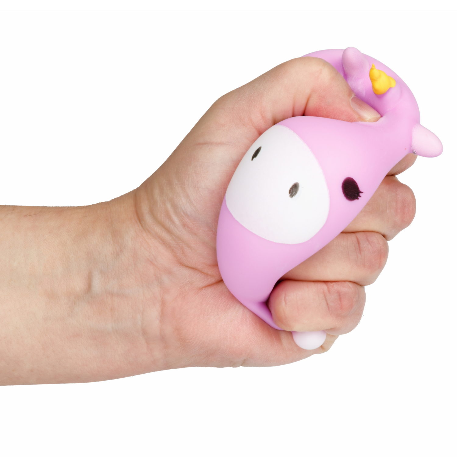 Игрушка-антистресс 1TOY Крутой замес Залиплющ, Мяшки-милашки, 7*7,5*5,5 см, в ассортименте кот, корги, единорог