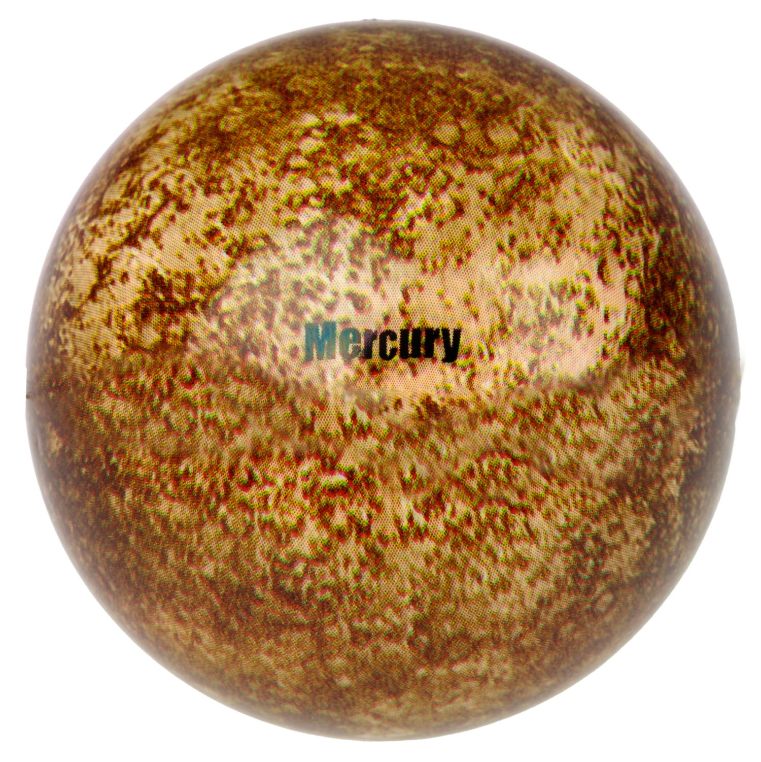 Мяч 1TOY Крутой замес Moon Ball планеты, 6 см, Меркурий