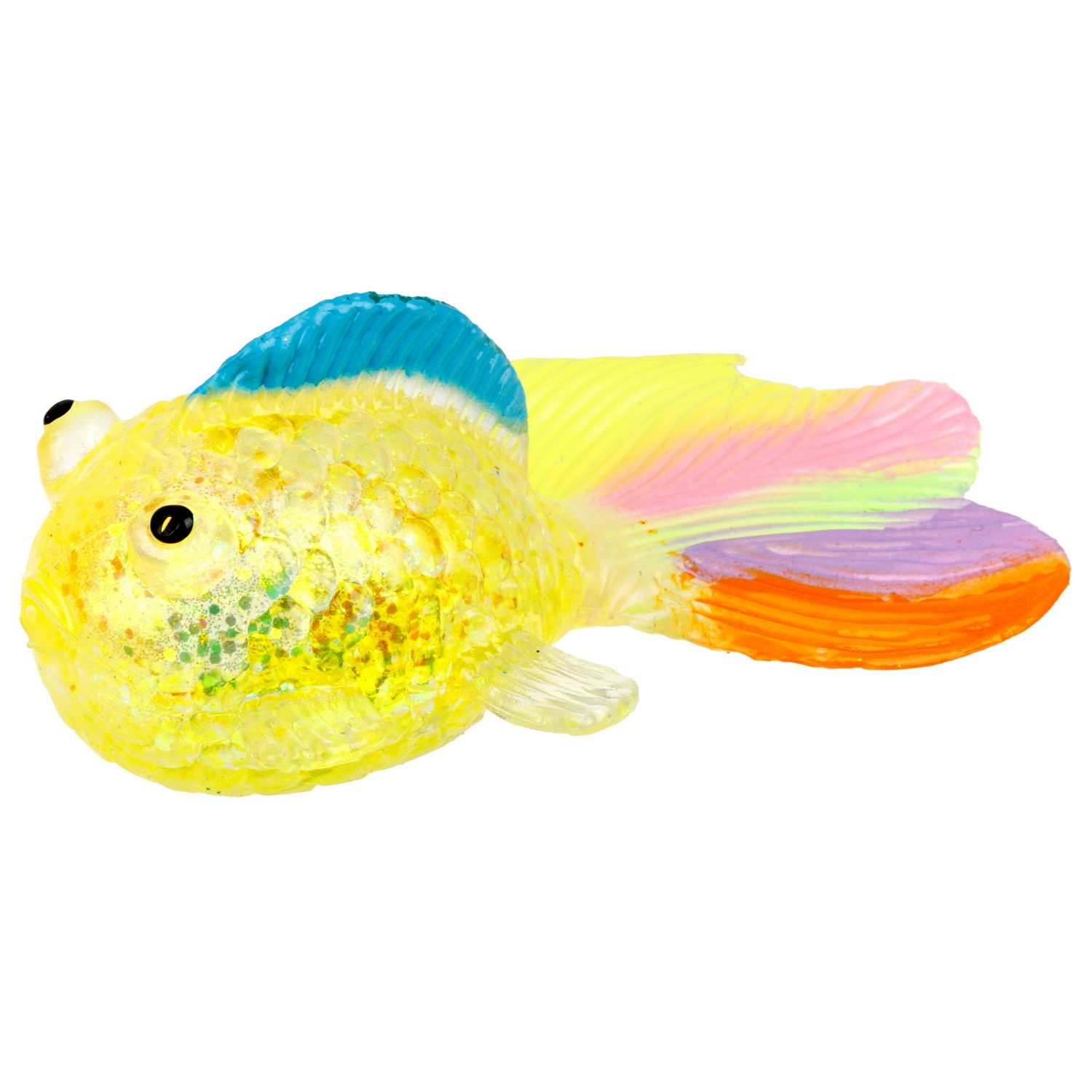 Антистресс-игрушка 1TOY Крутой замес Супергель рыбка, 12х8х5,5 см