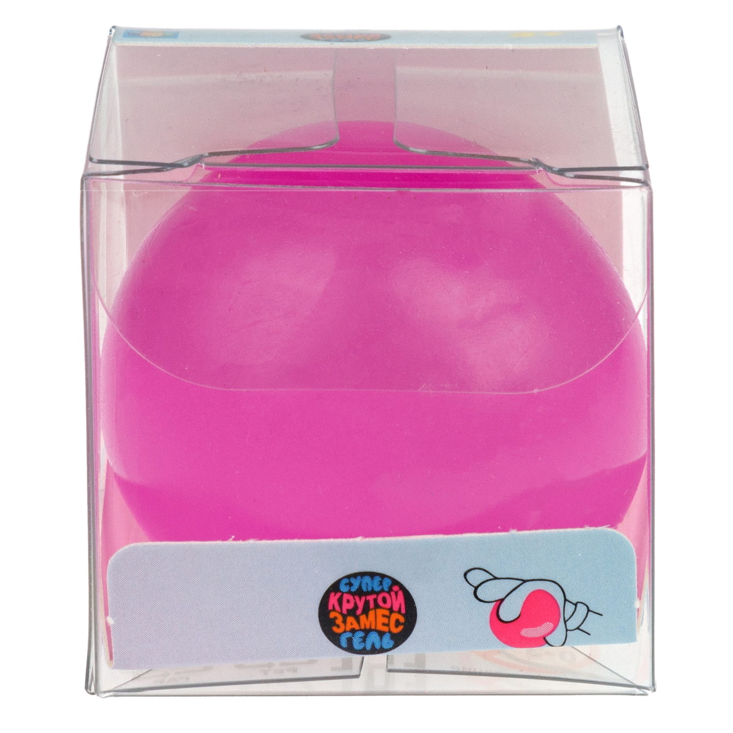 1toy Крутой замес Супергель шар матовый, 6 цветов в ассортименте, 4 см