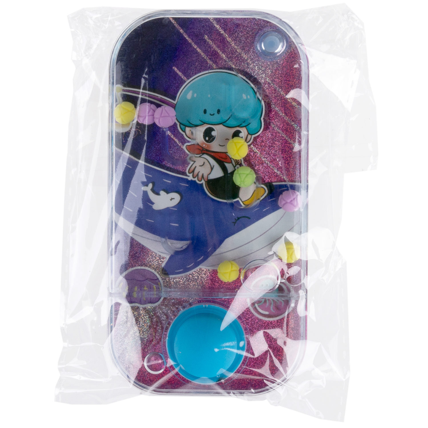 1TOY Игра с водой забрось мячики дайверы, 3 вида в асс. 11,5*6*2см, 24 шт в дисплей боксе