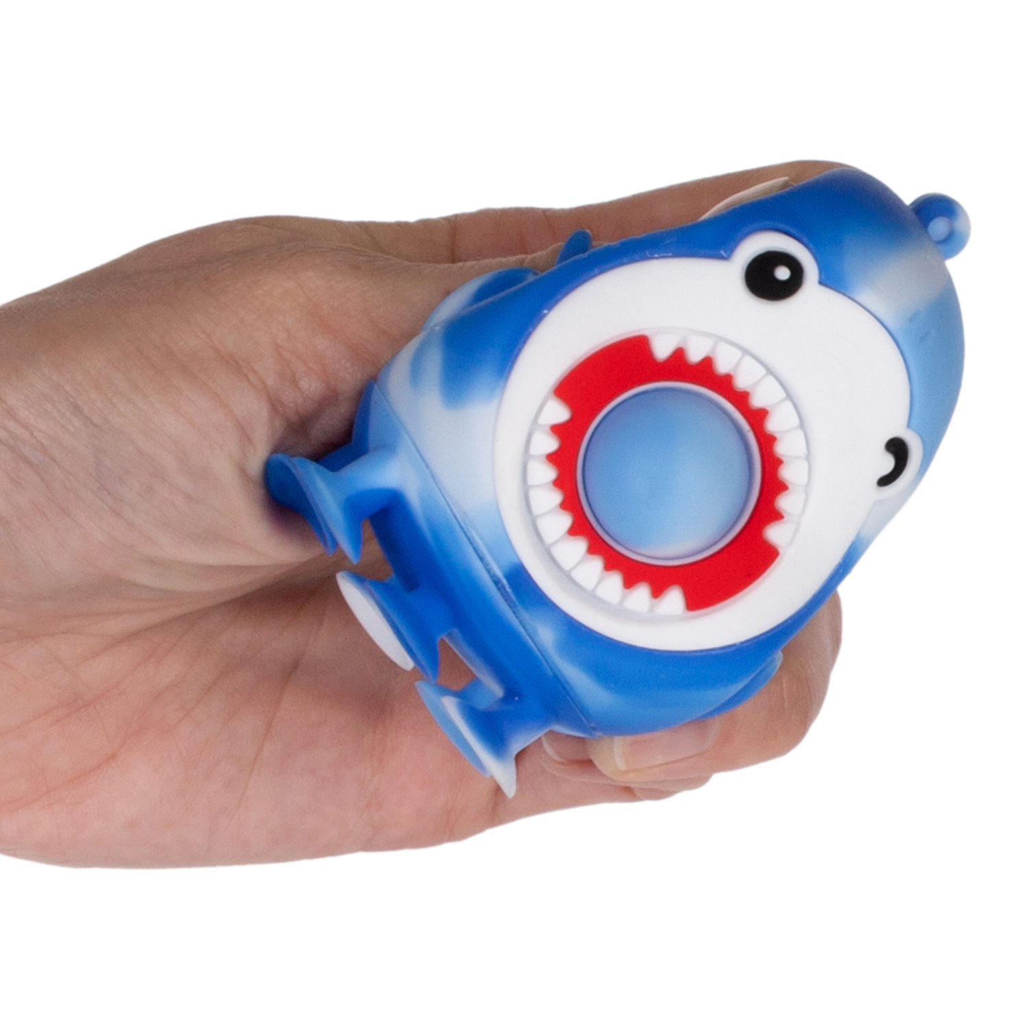 1TOY Жмяка Hit Pop It "Акулы" на присосках 8,5х4х7 см, 4 вида в ассортименте